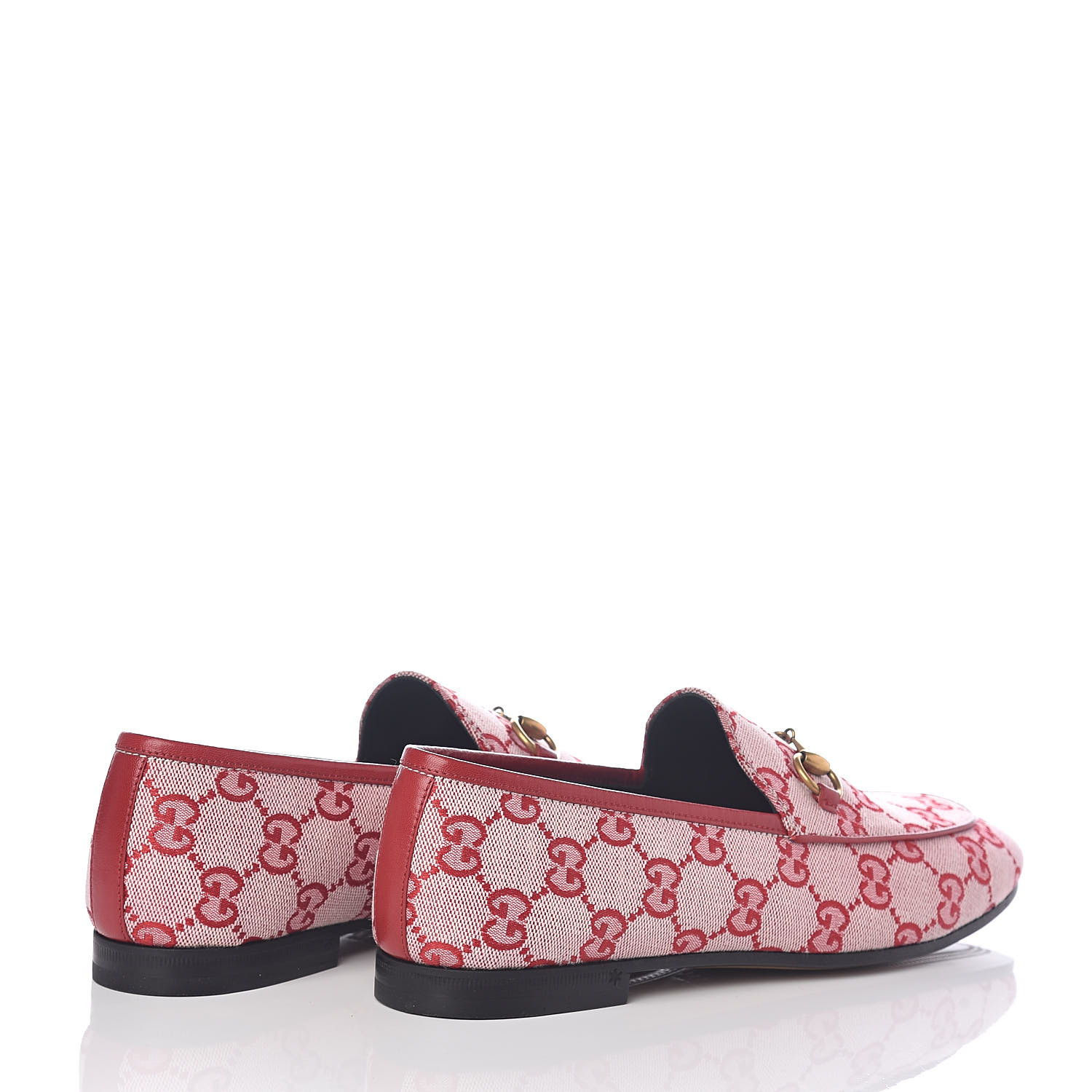 womens red gucci loafers