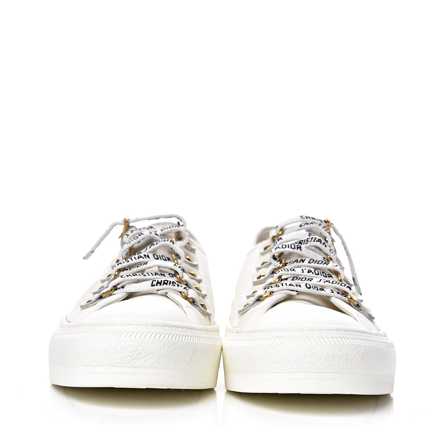 dior white low canvas