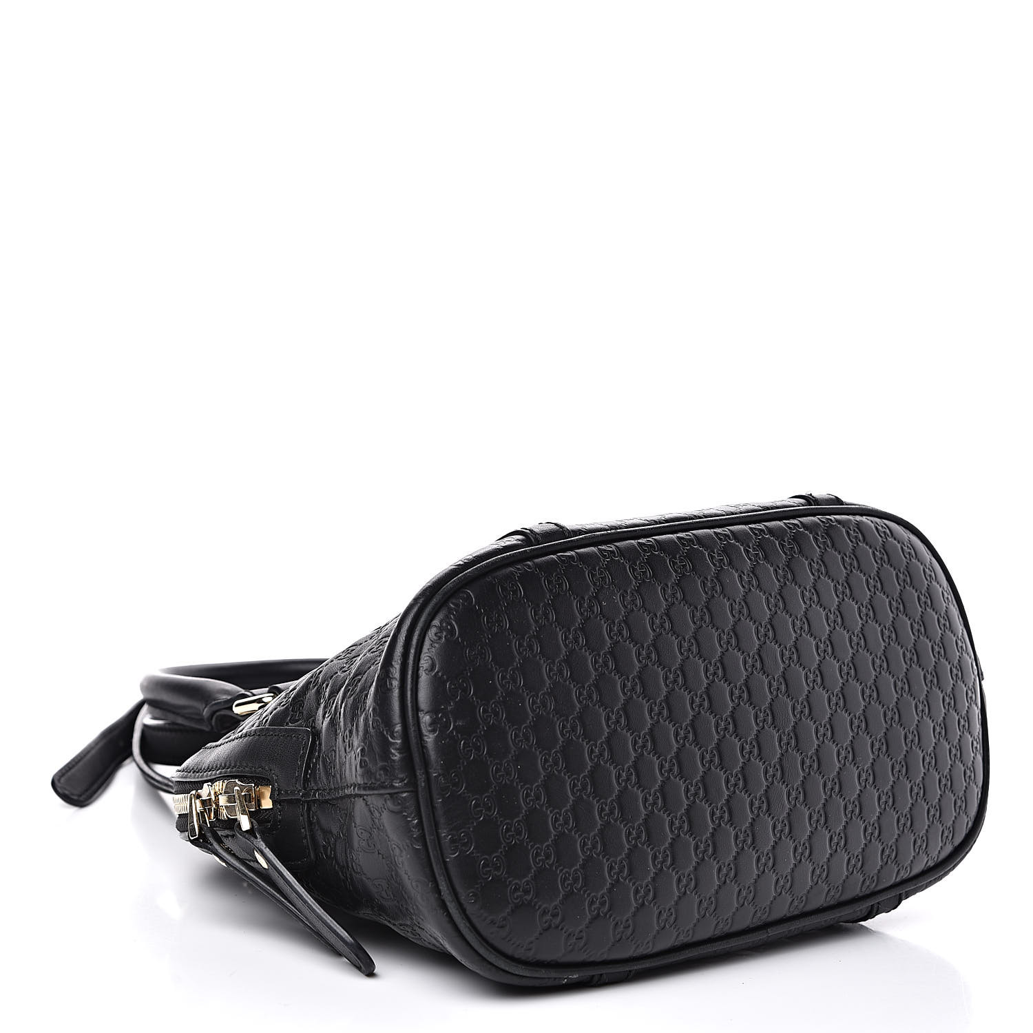 gucci microguccissima mini dome bag black