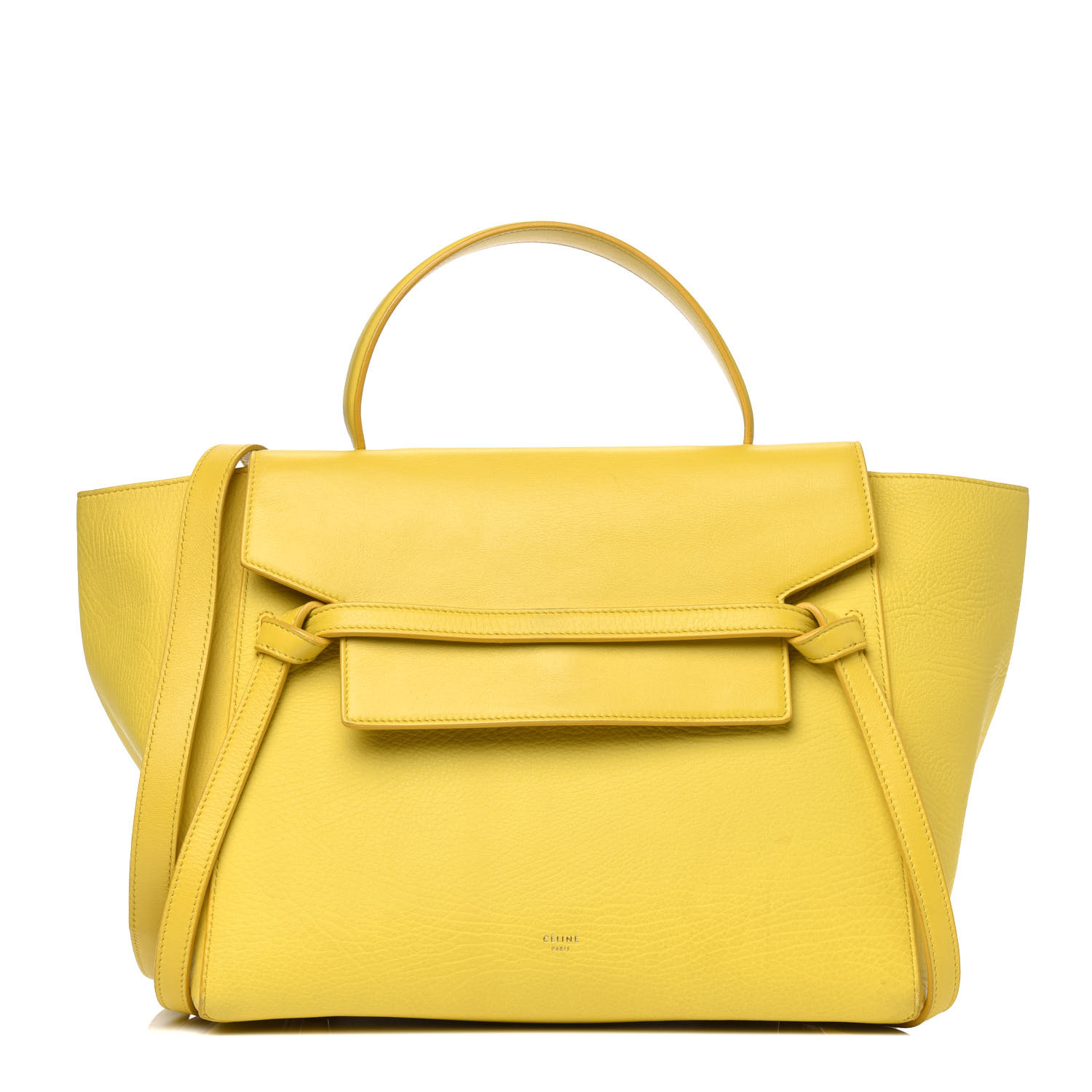 celine belt bolsa yellow