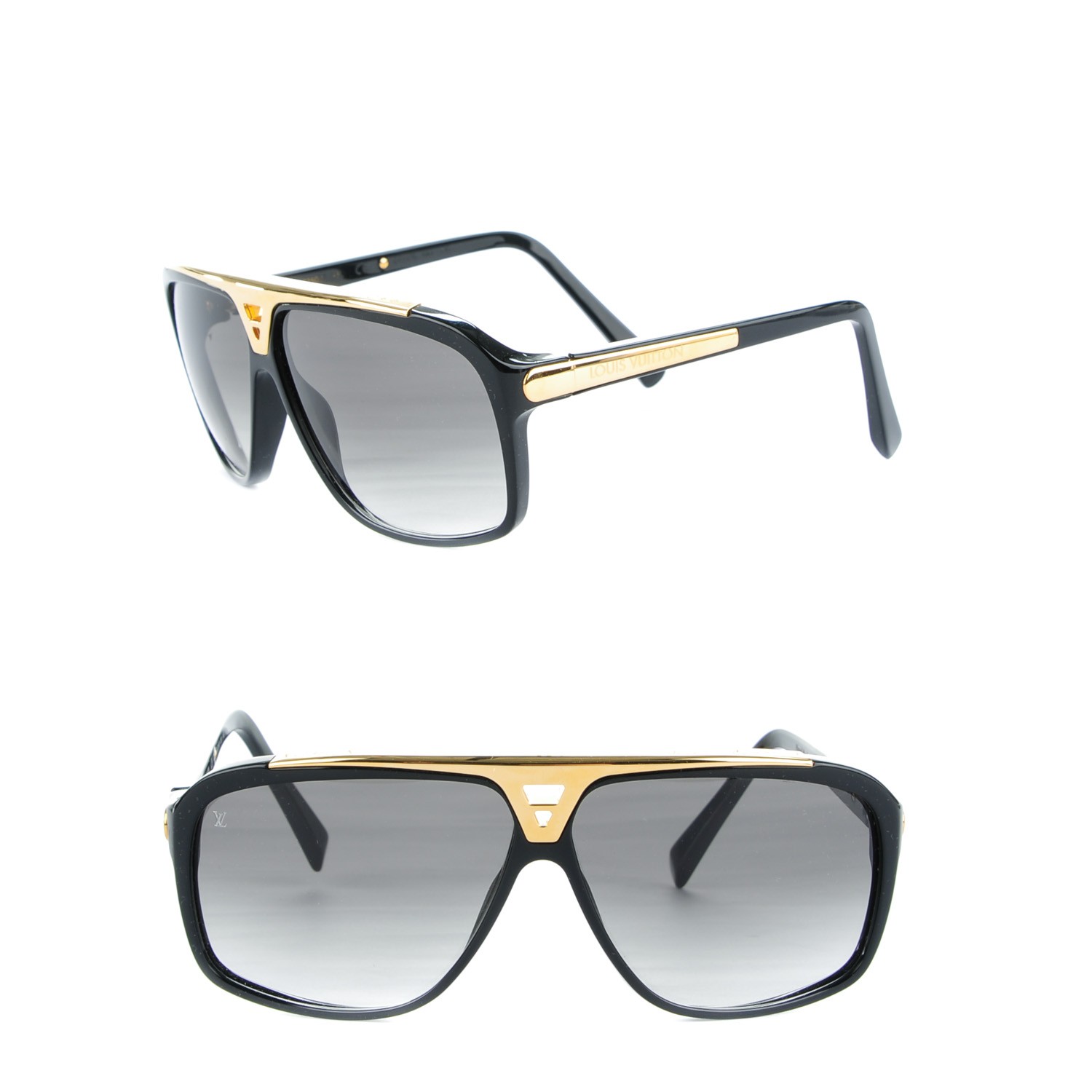 Authentic Louis Vuitton Lv Treasure Sunglasses Z1606E Brown 56-19-143 with  Case