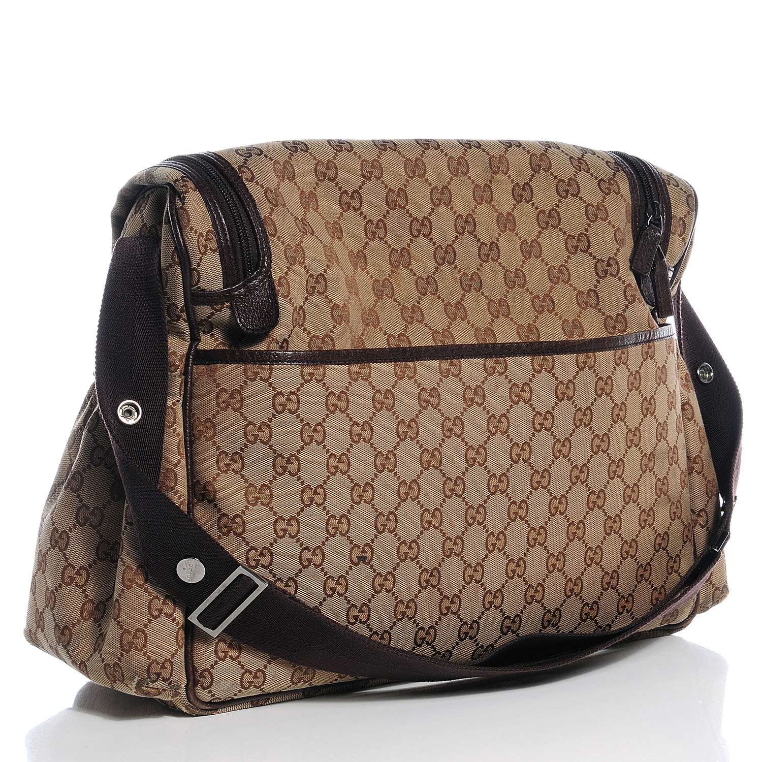 pre owned gucci diaper bag