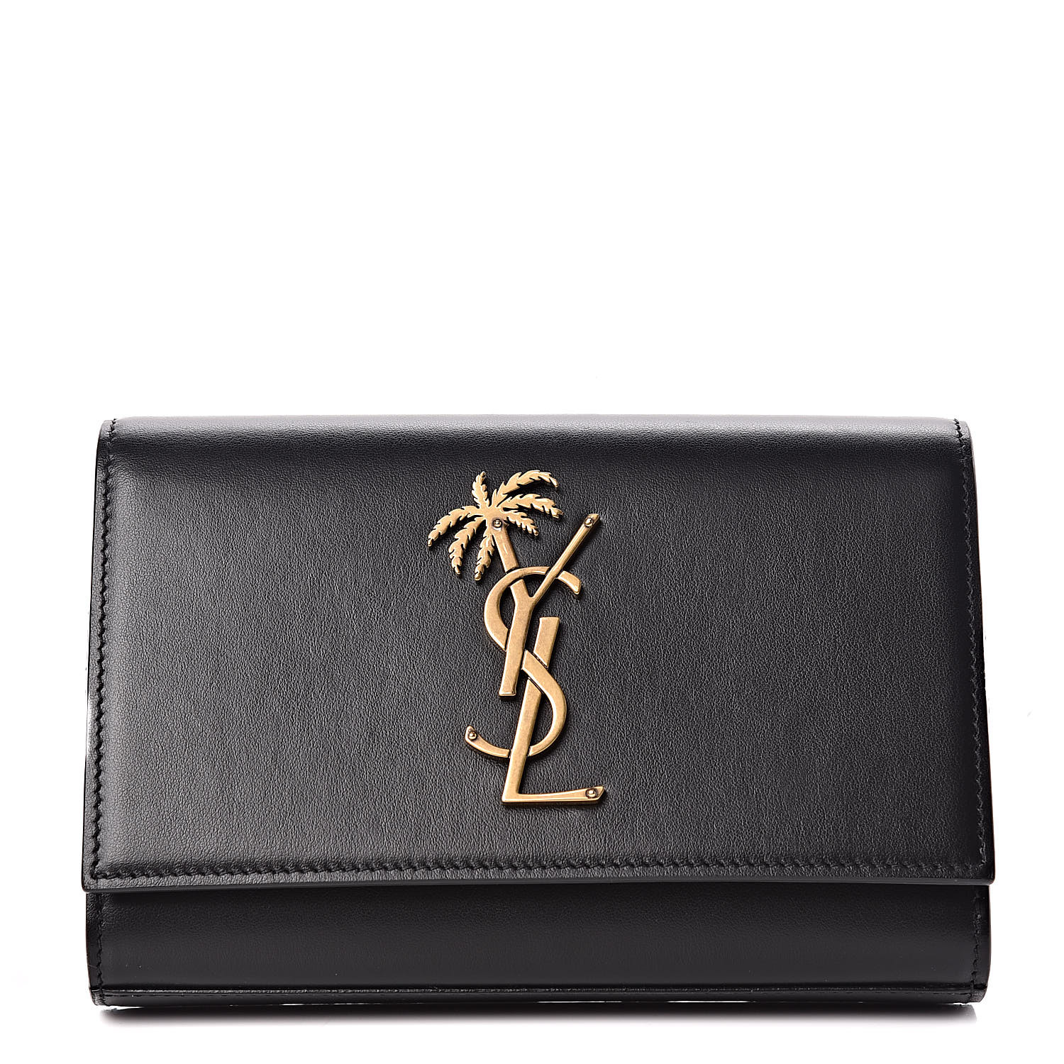 Saint laurent palm tree wallet hot sale