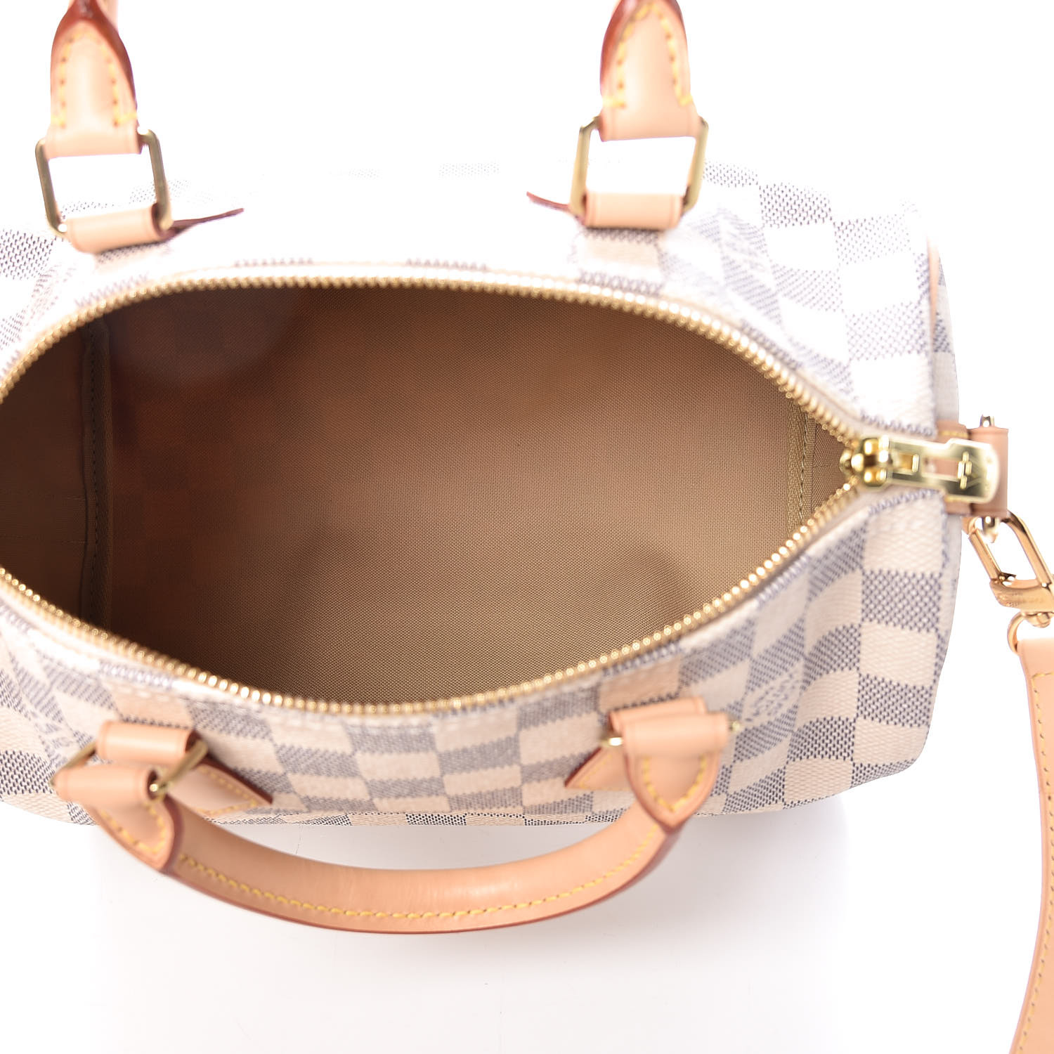 speedy bandouliere damier azur