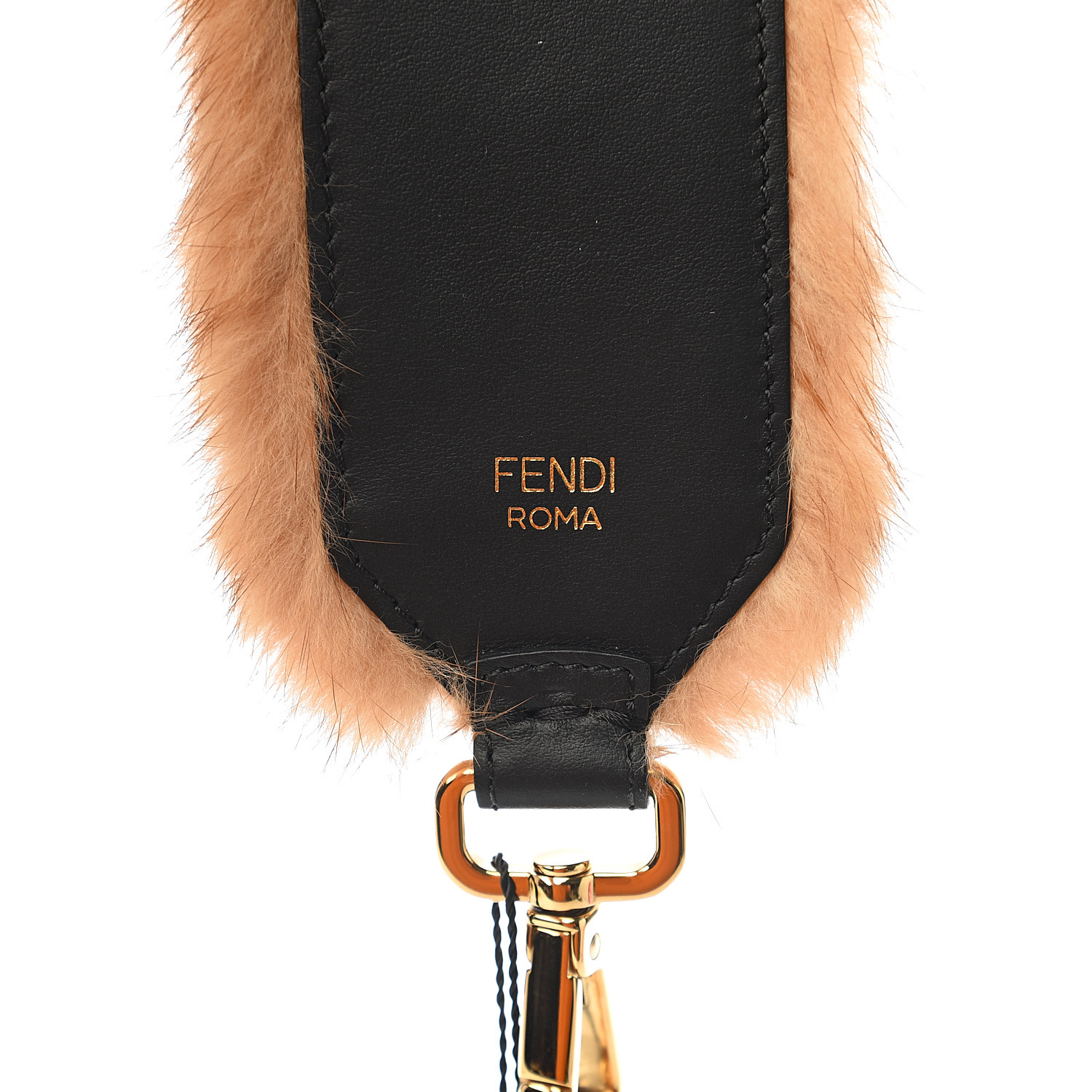 fendi fur strap