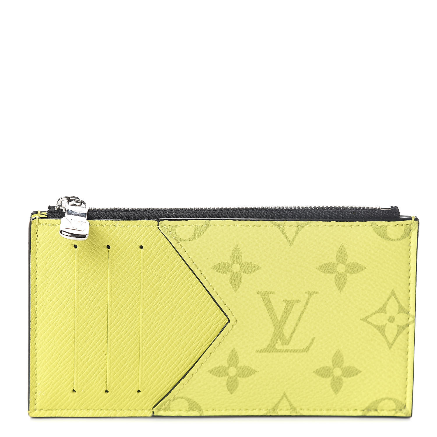 louis vuitton coin card holder jaune