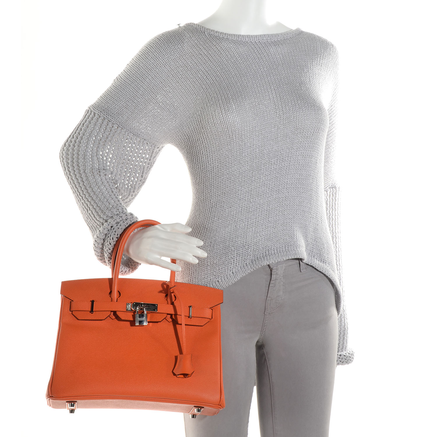 hermes birkin orange 30