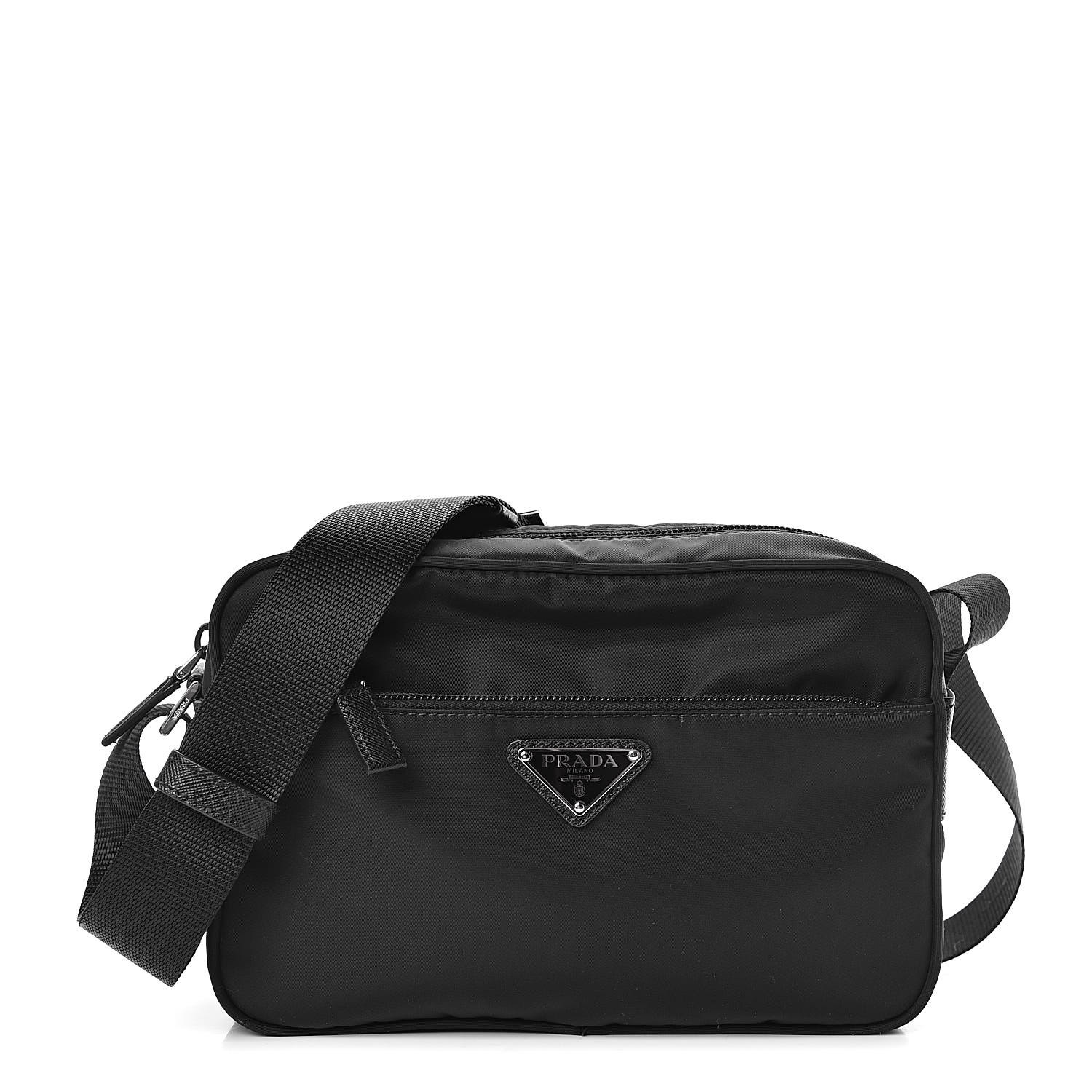 black prada messenger bag