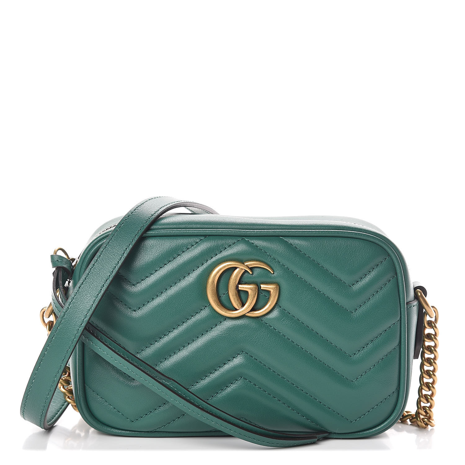 gucci green marmont bag