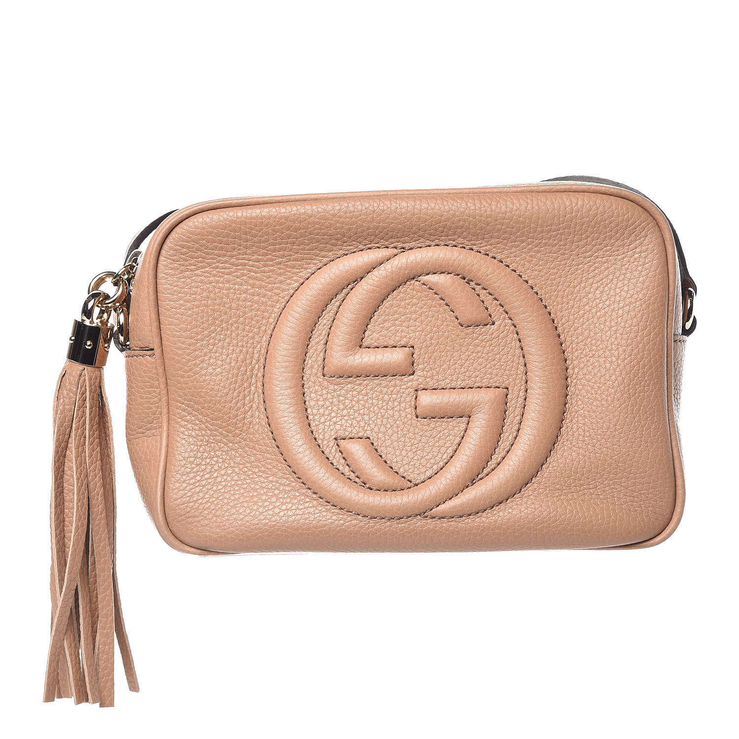 beige gucci disco bag