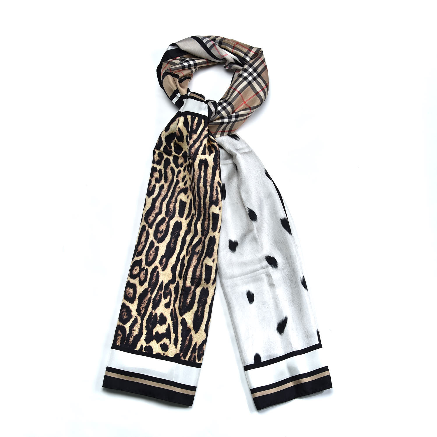 burberry cheetah scarf
