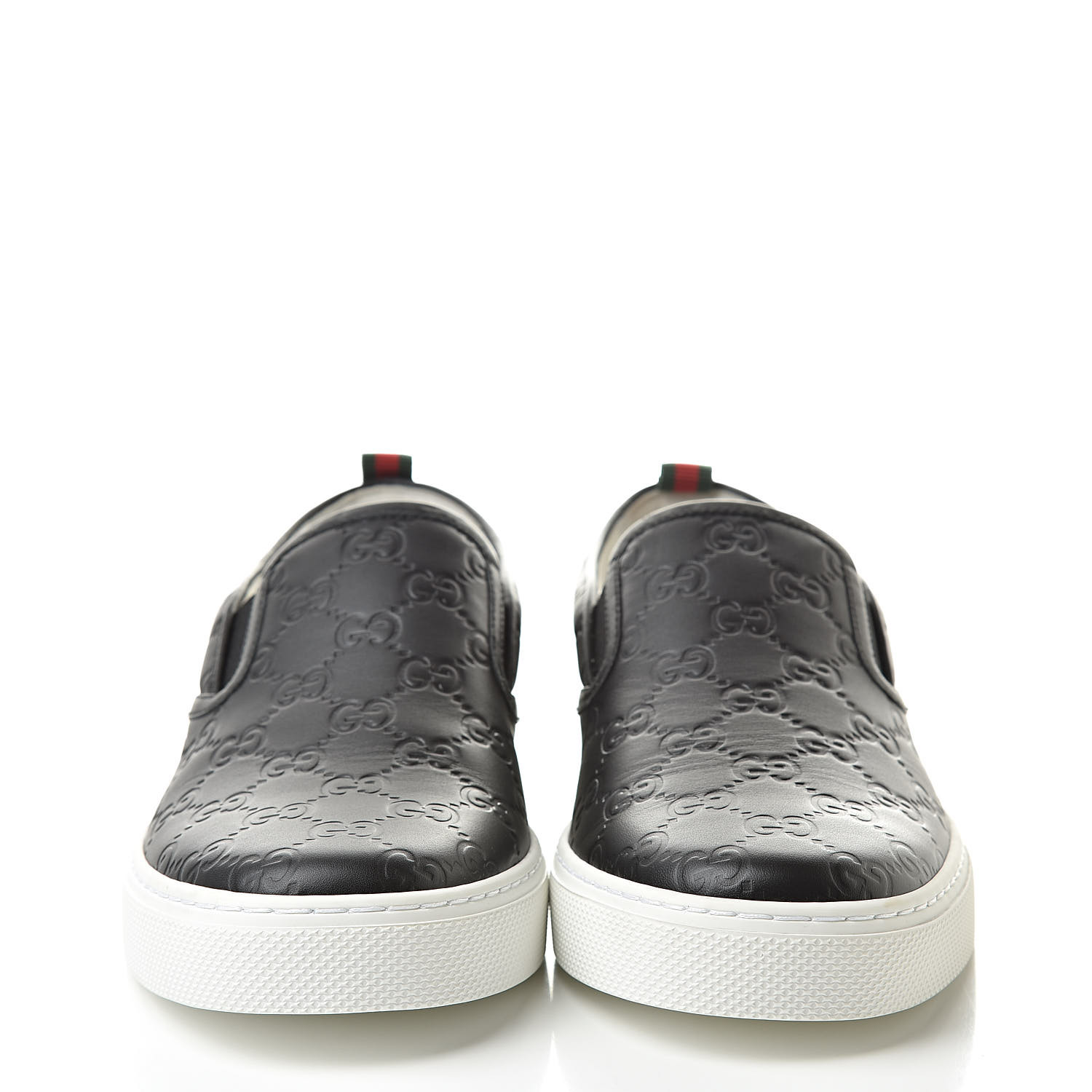 gucci dublin slip on sneakers