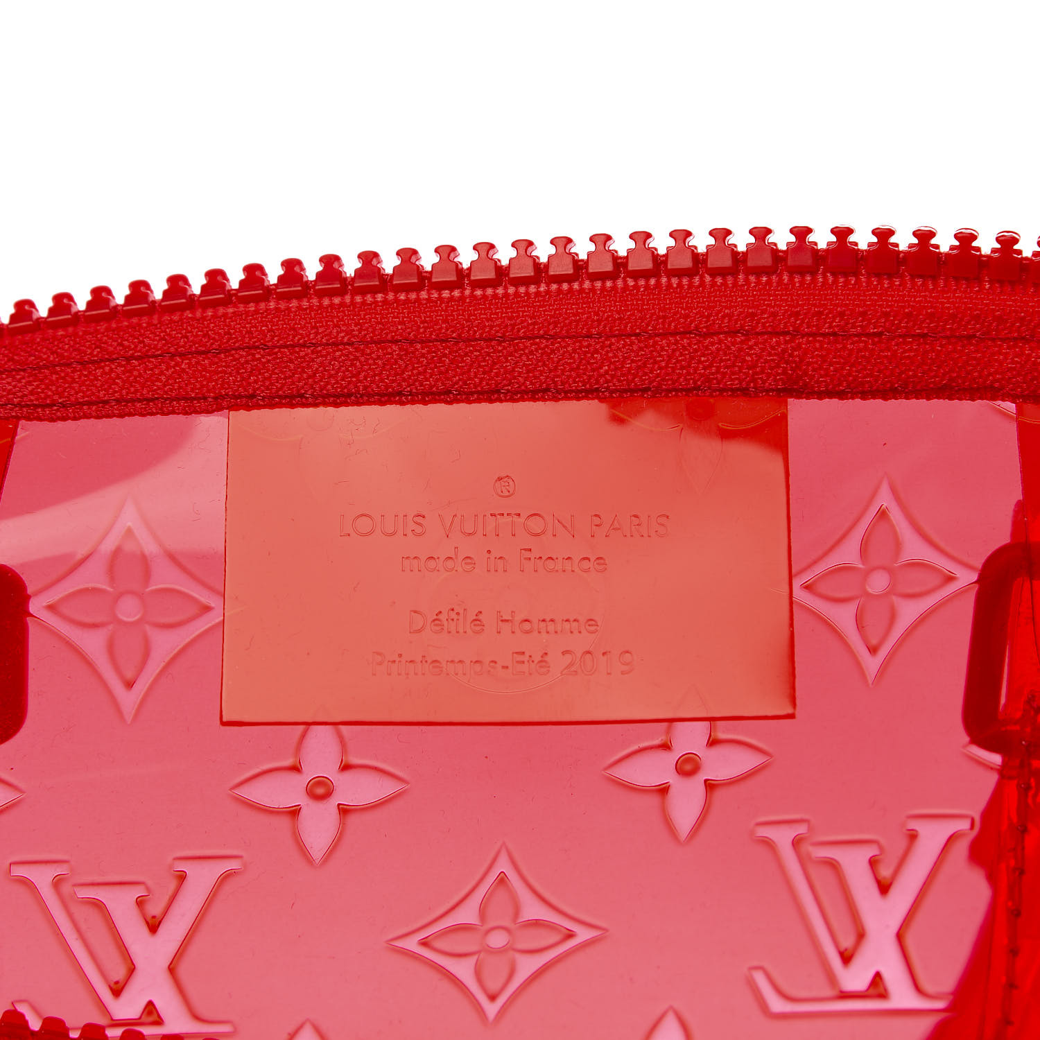 louis vuitton pvc keepall