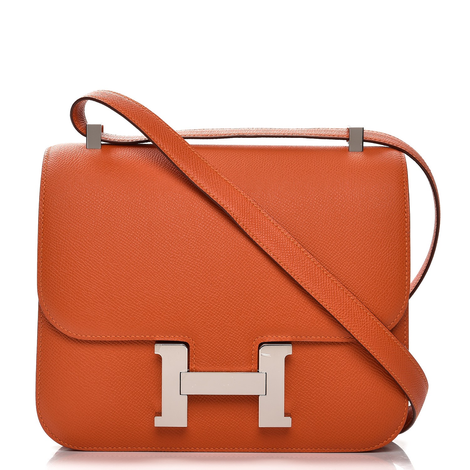 HERMES Epsom Constance 24 Orange 224817