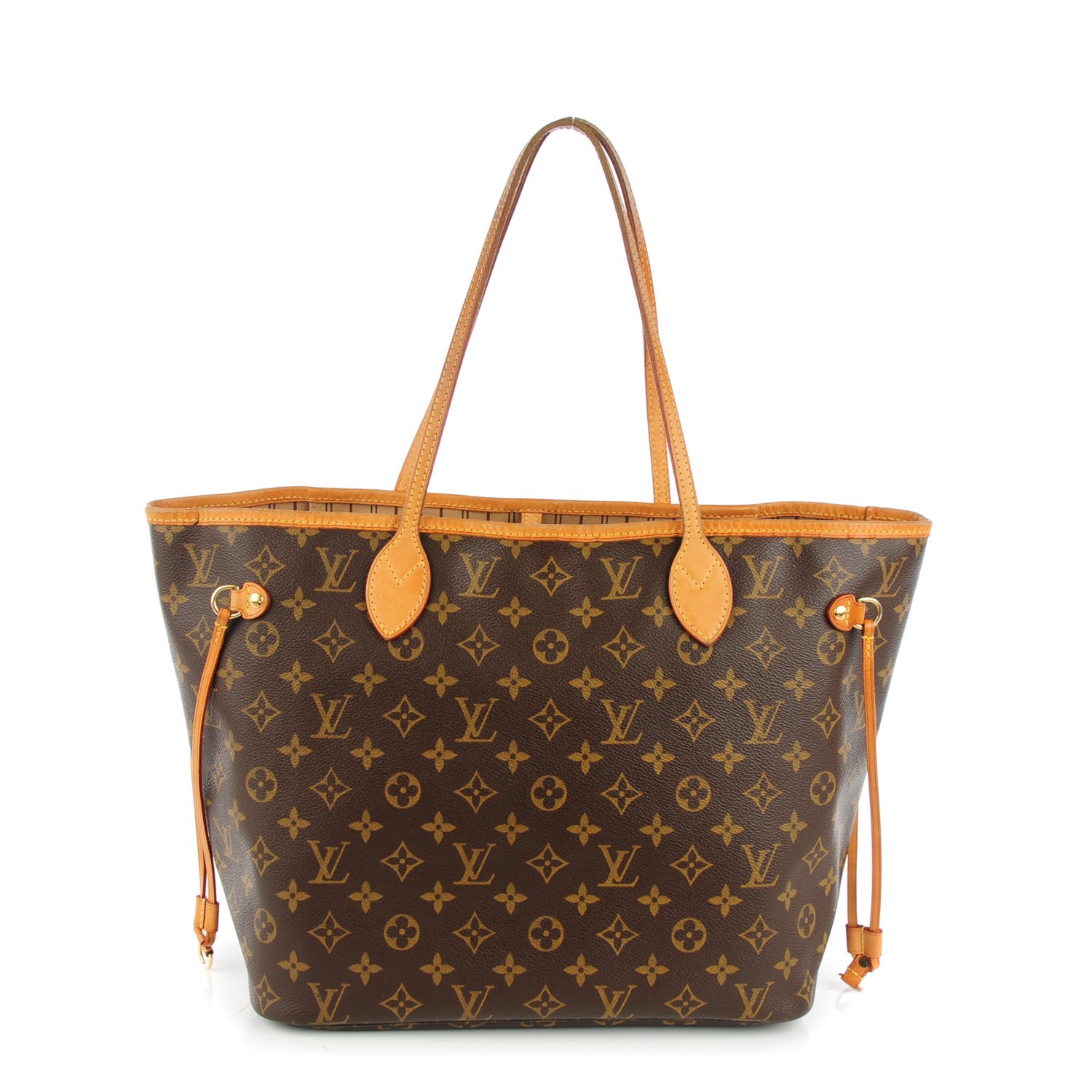 Louis Vuitton Cognac Neverfull MM at 1stDibs