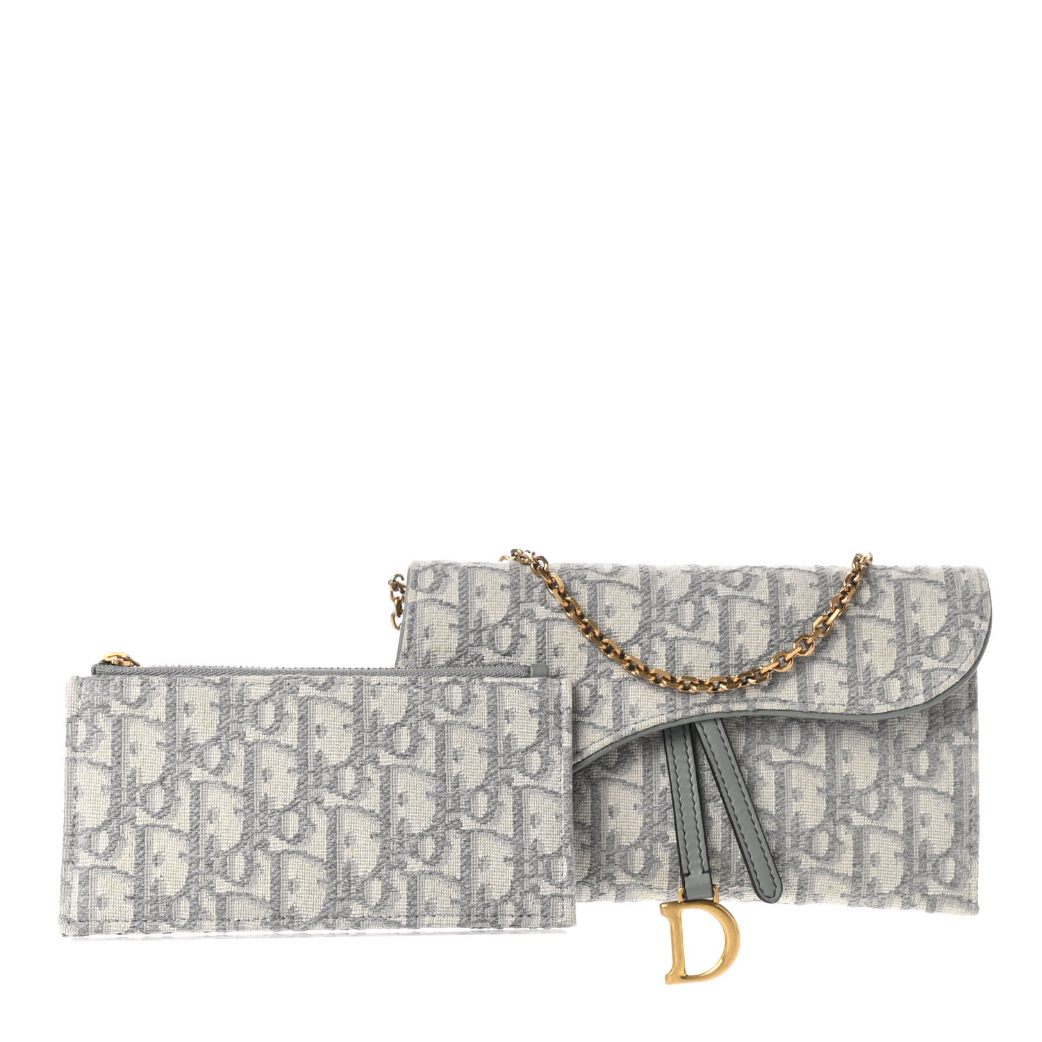 dior saddle long wallet