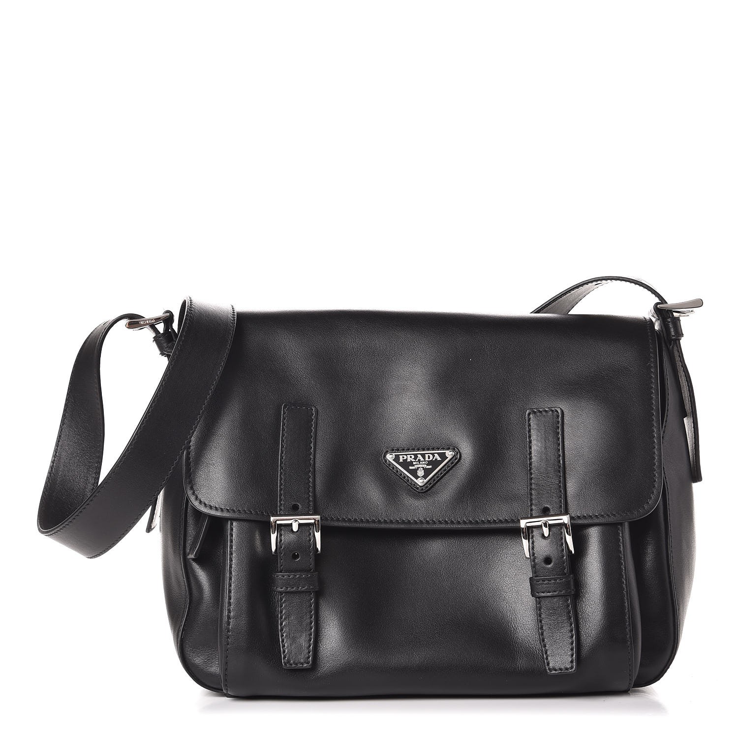 black prada messenger bag