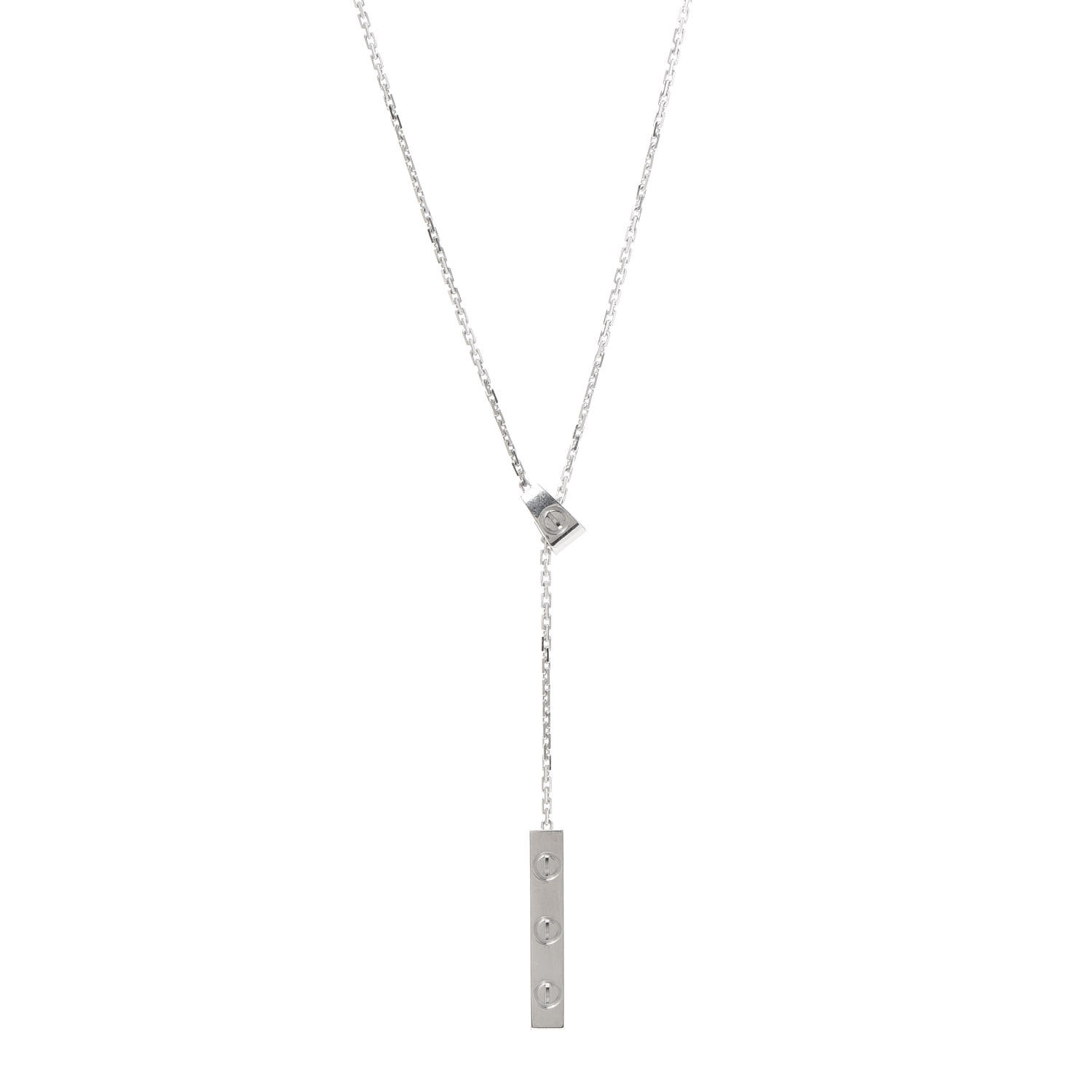 cartier love lariat necklace