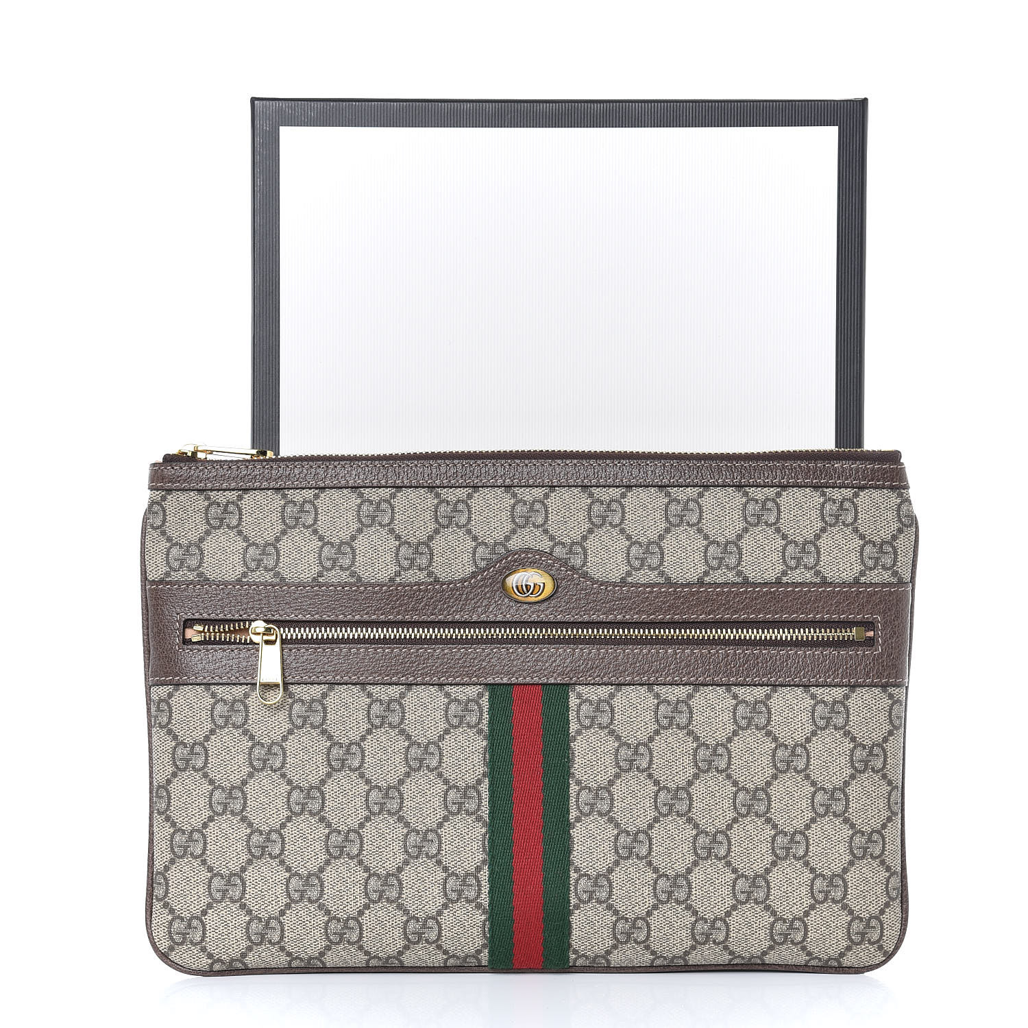 gucci monogram pouch