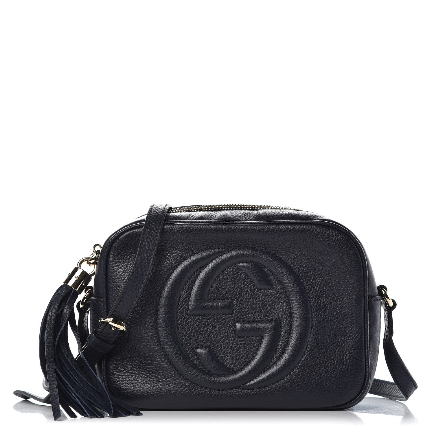 gucci soho disco bag navy