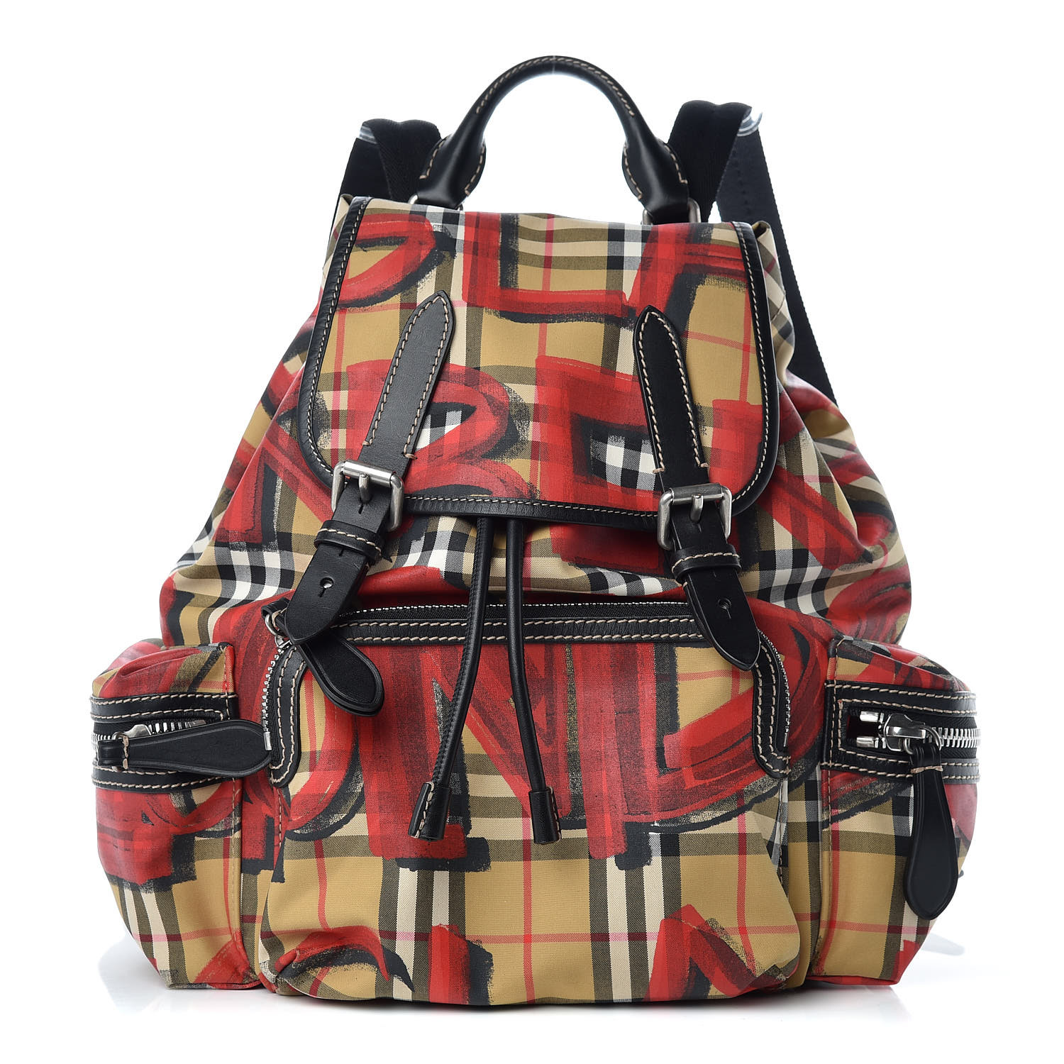 burberry print backpack