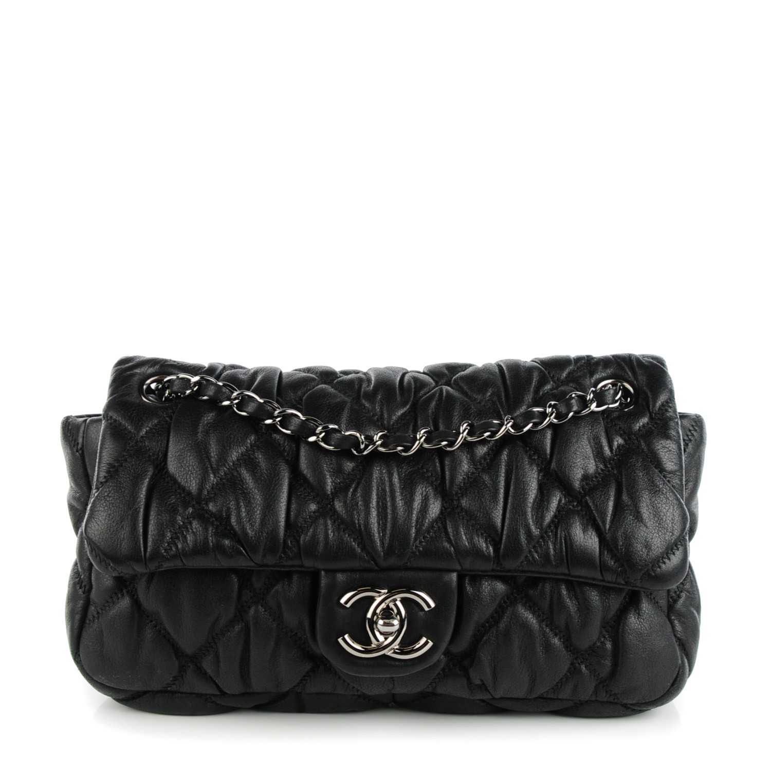 chanel bubble flap bag