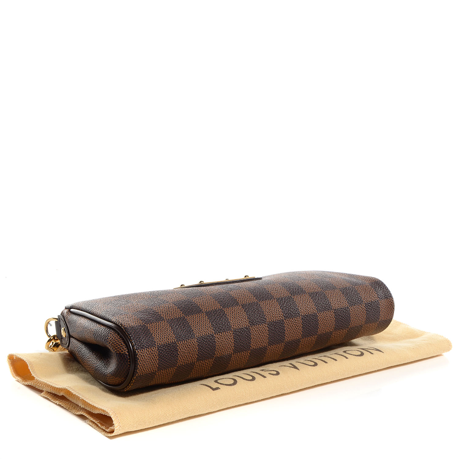 louis vuitton ebene eva clutch