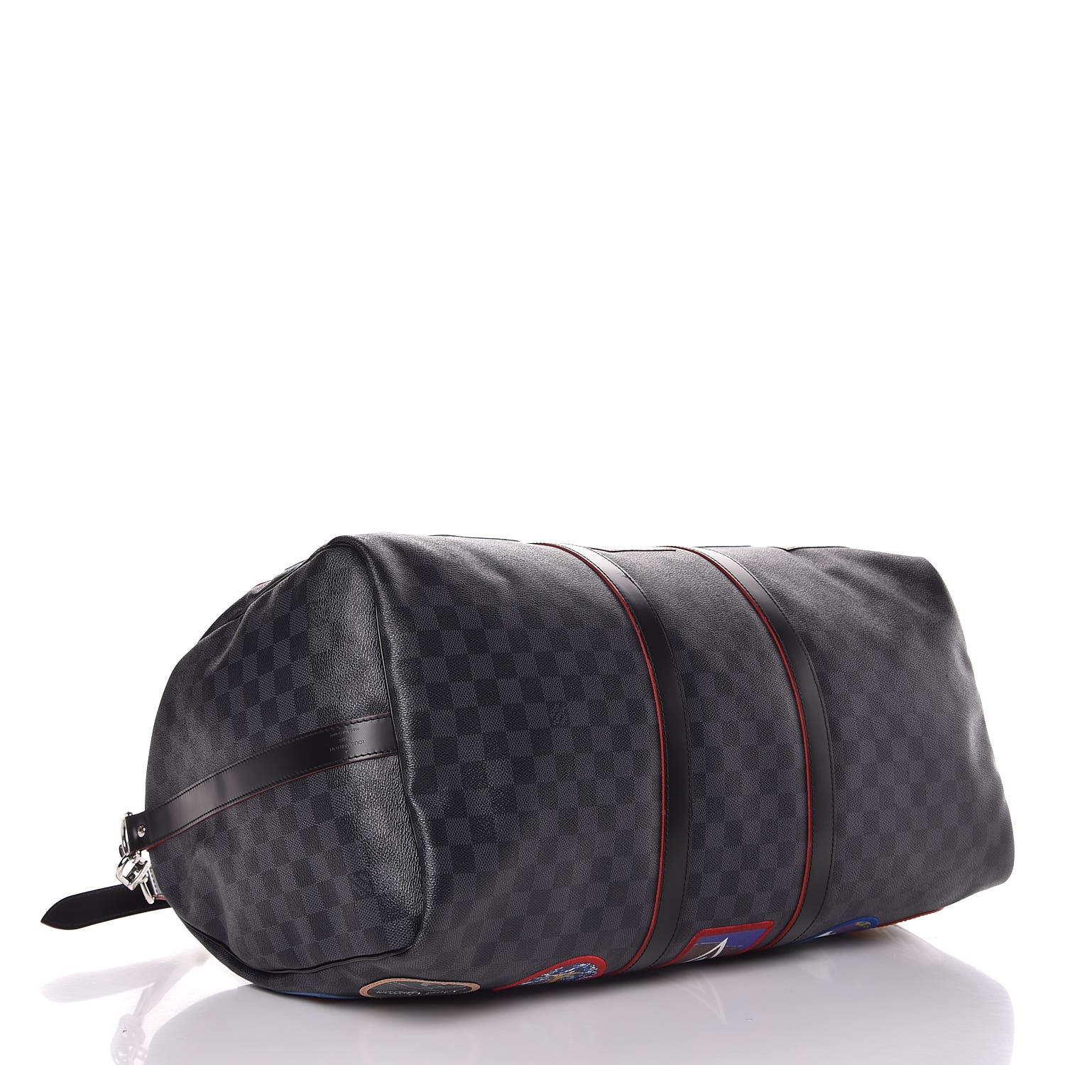 louis vuitton keepall bandouliere 55 damier graphite