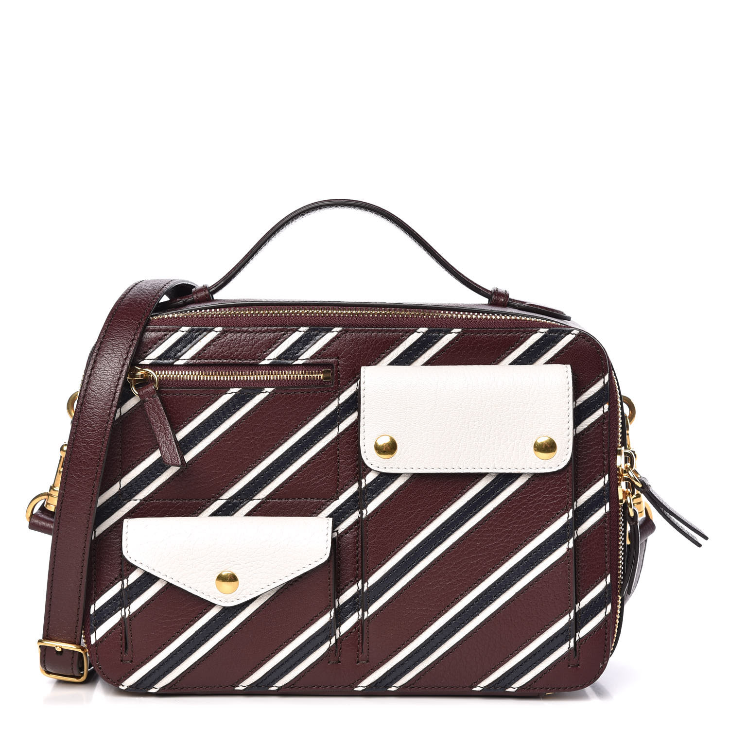 mulberry stripe bag