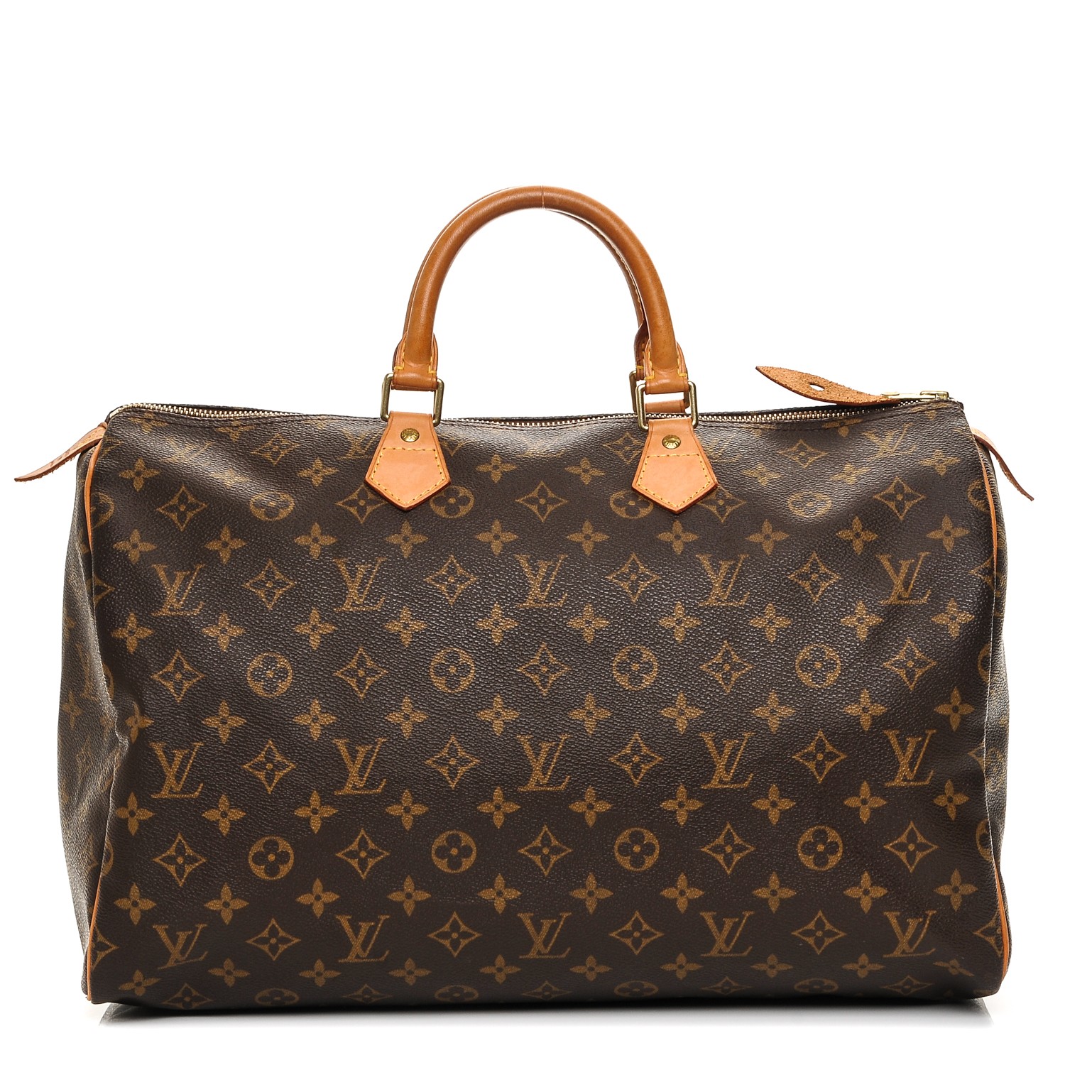 Louis Vuitton Monogram Canvas Speedy 40 Bag at 1stDibs