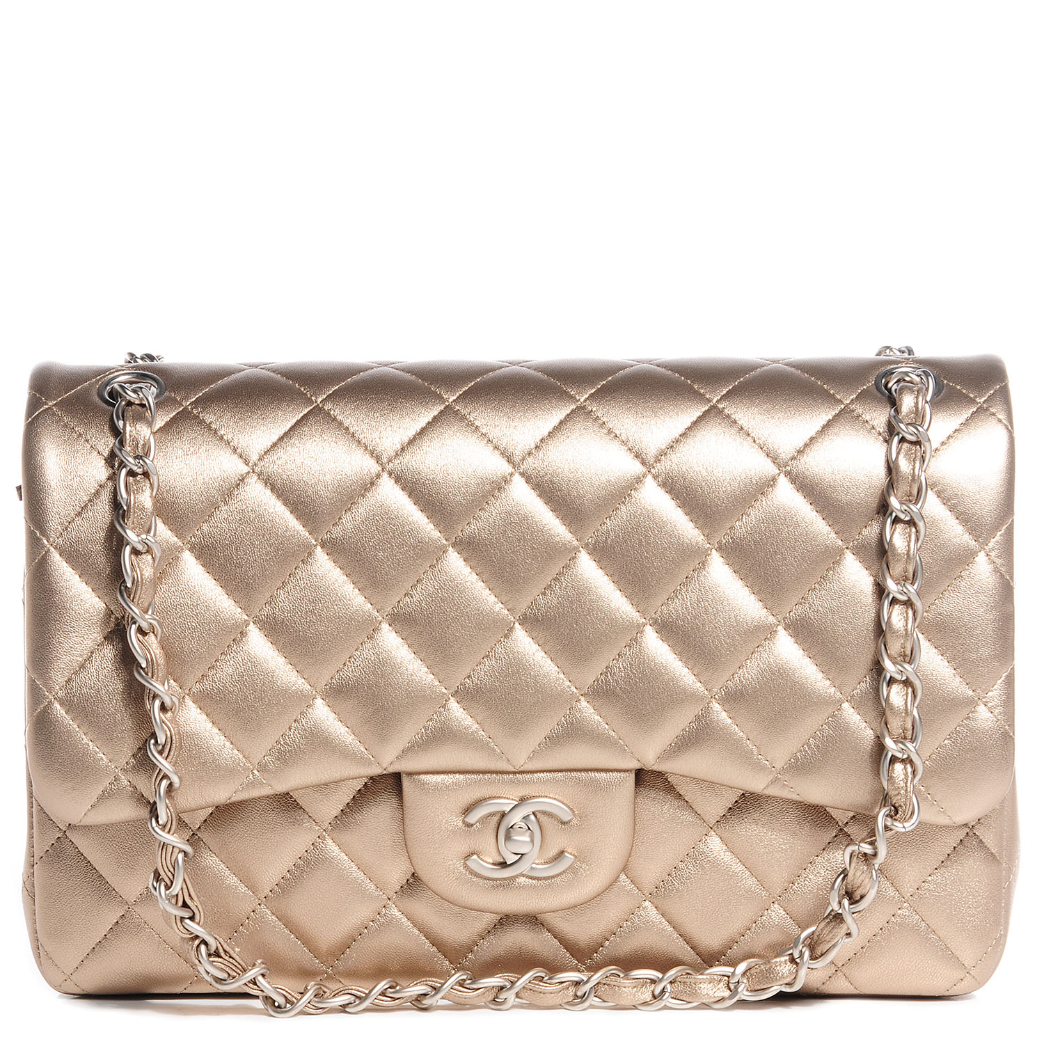 chanel jumbo gold