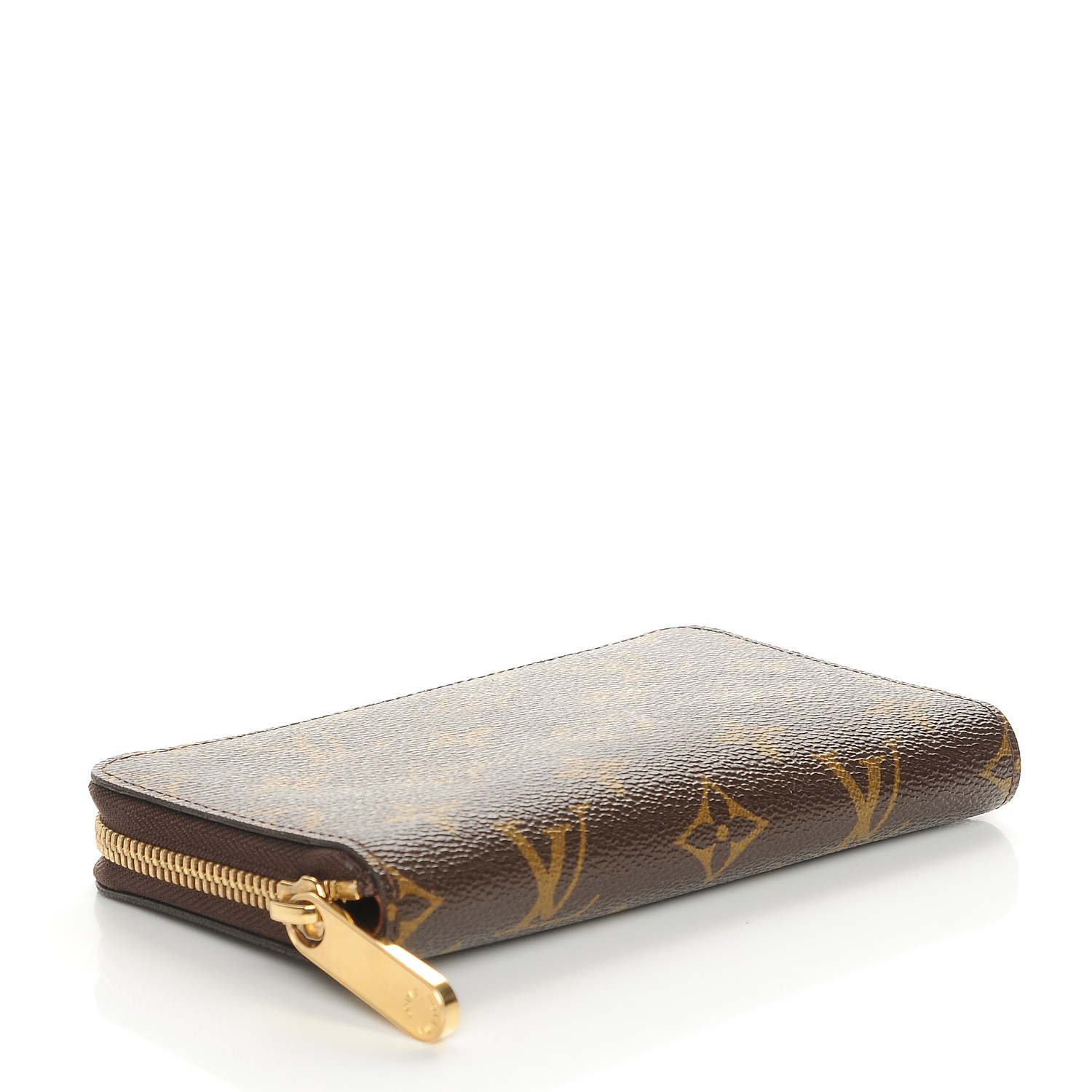 zippy compact wallet monogram