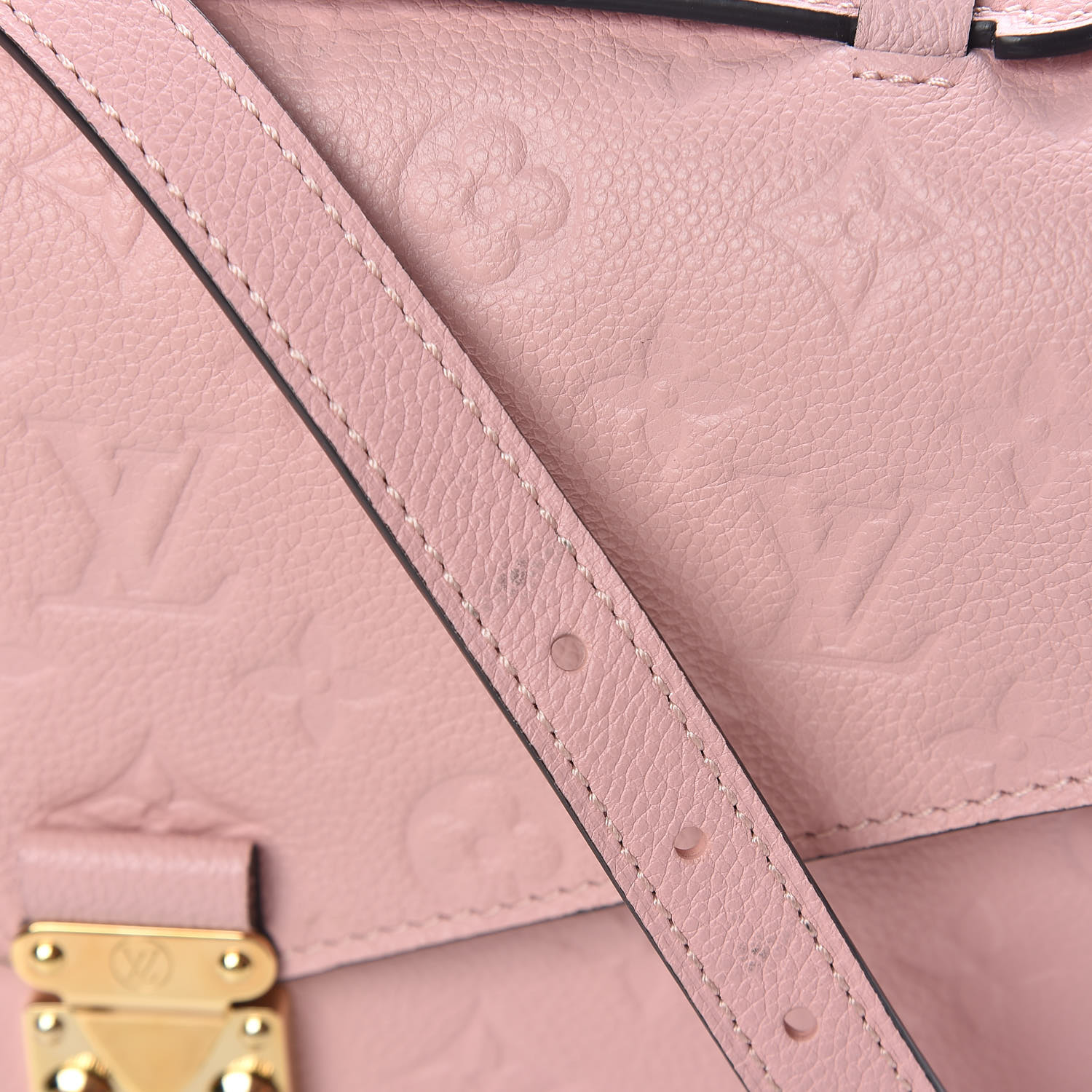 pochette metis rose poudre