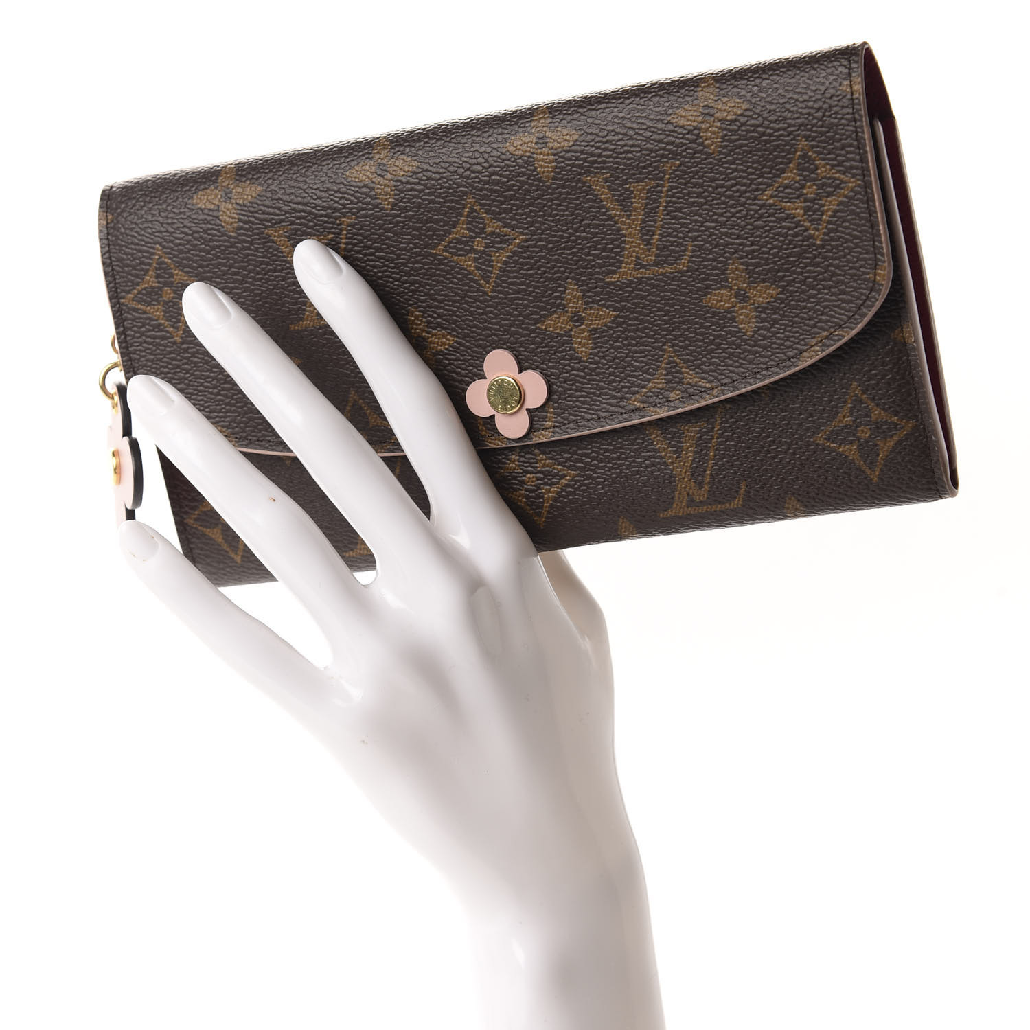 emilie wallet flower