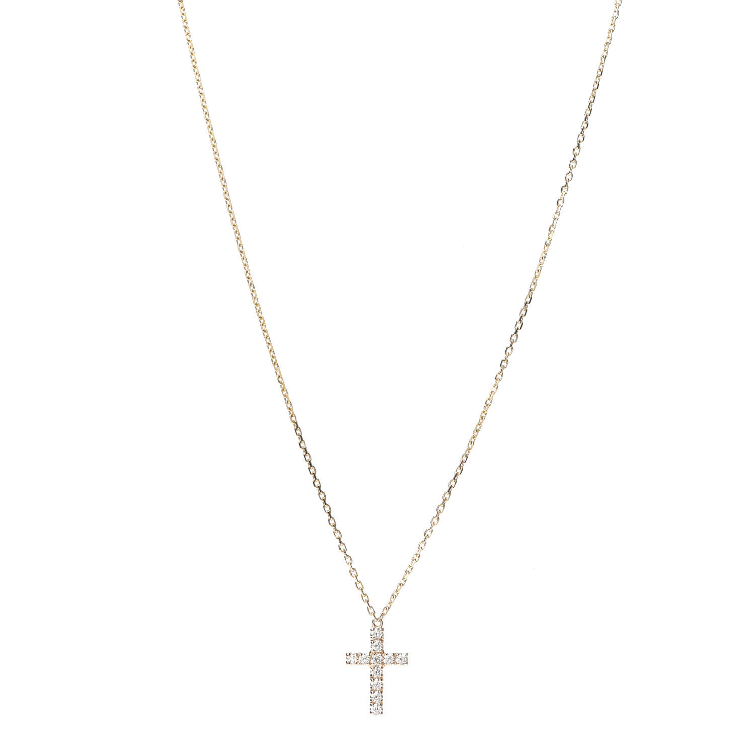 Cartier hotsell cross necklace