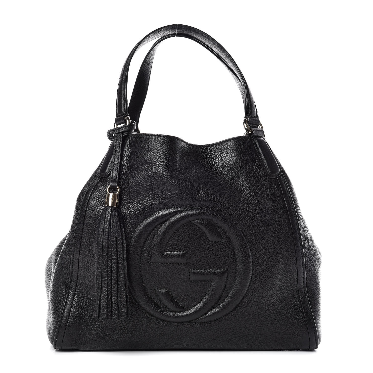 gucci pebbled calfskin medium soho