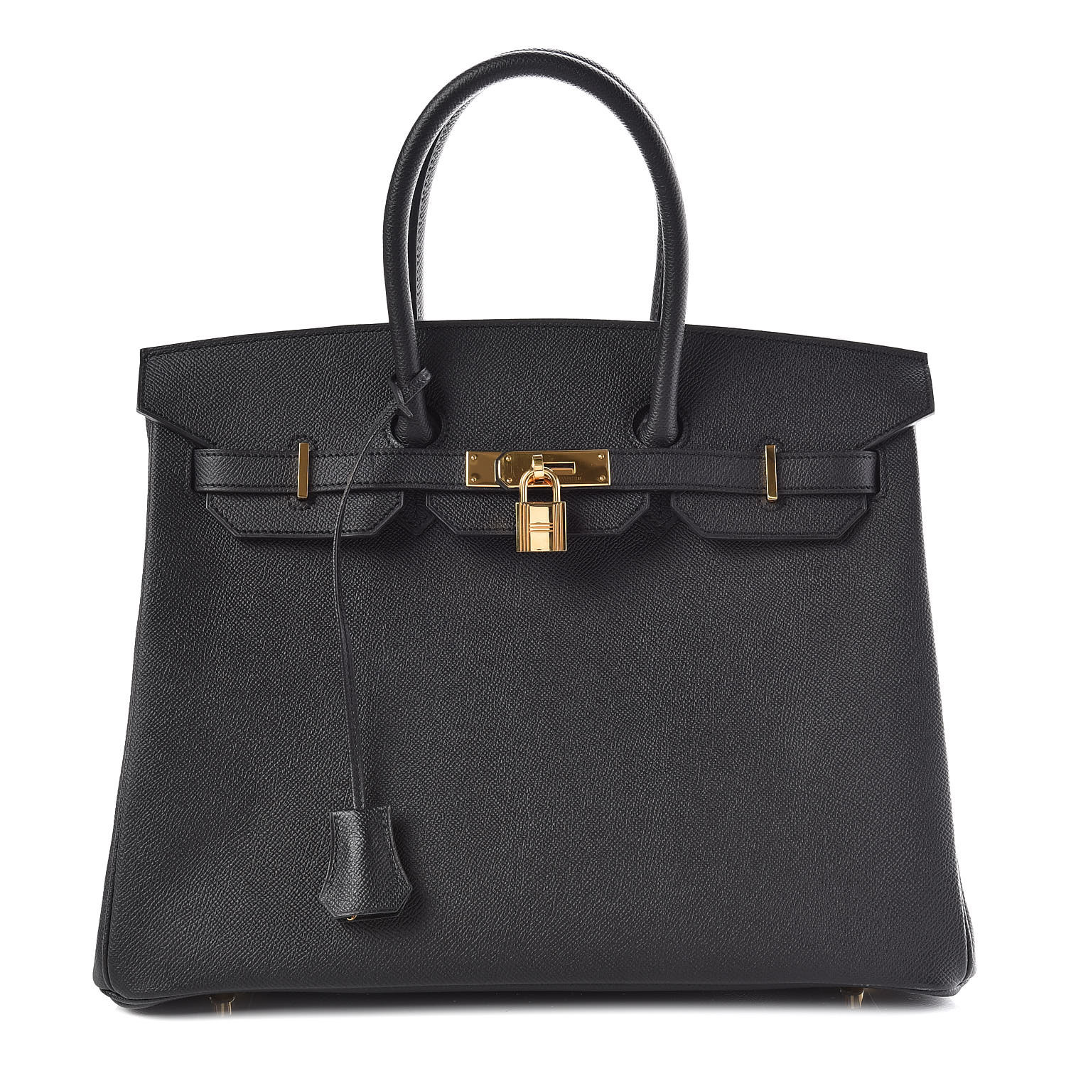 HERMES Epsom Birkin 35 Black 403152