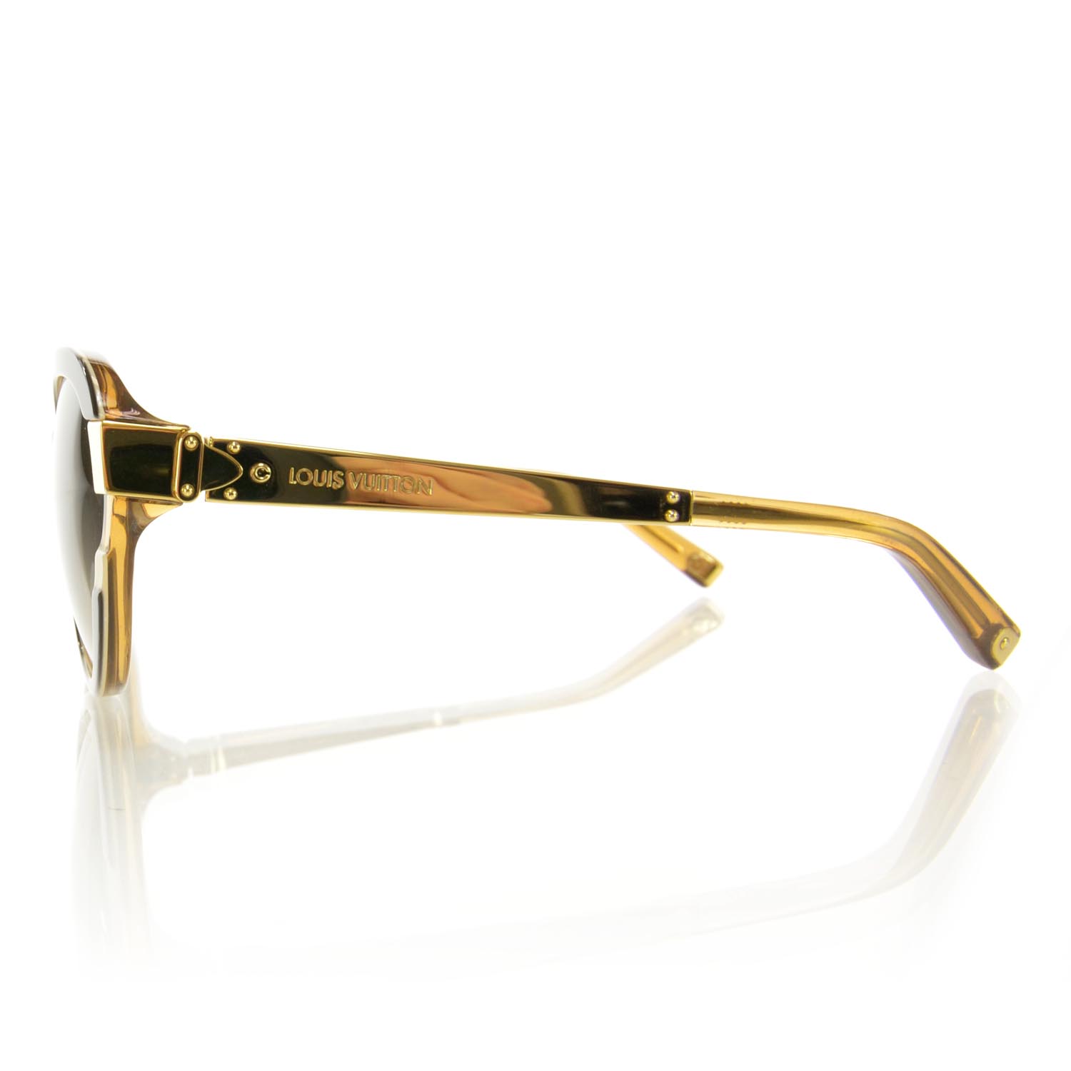 Shop Louis Vuitton Lv Link Cat Eye Sunglasses (Z1663W) by