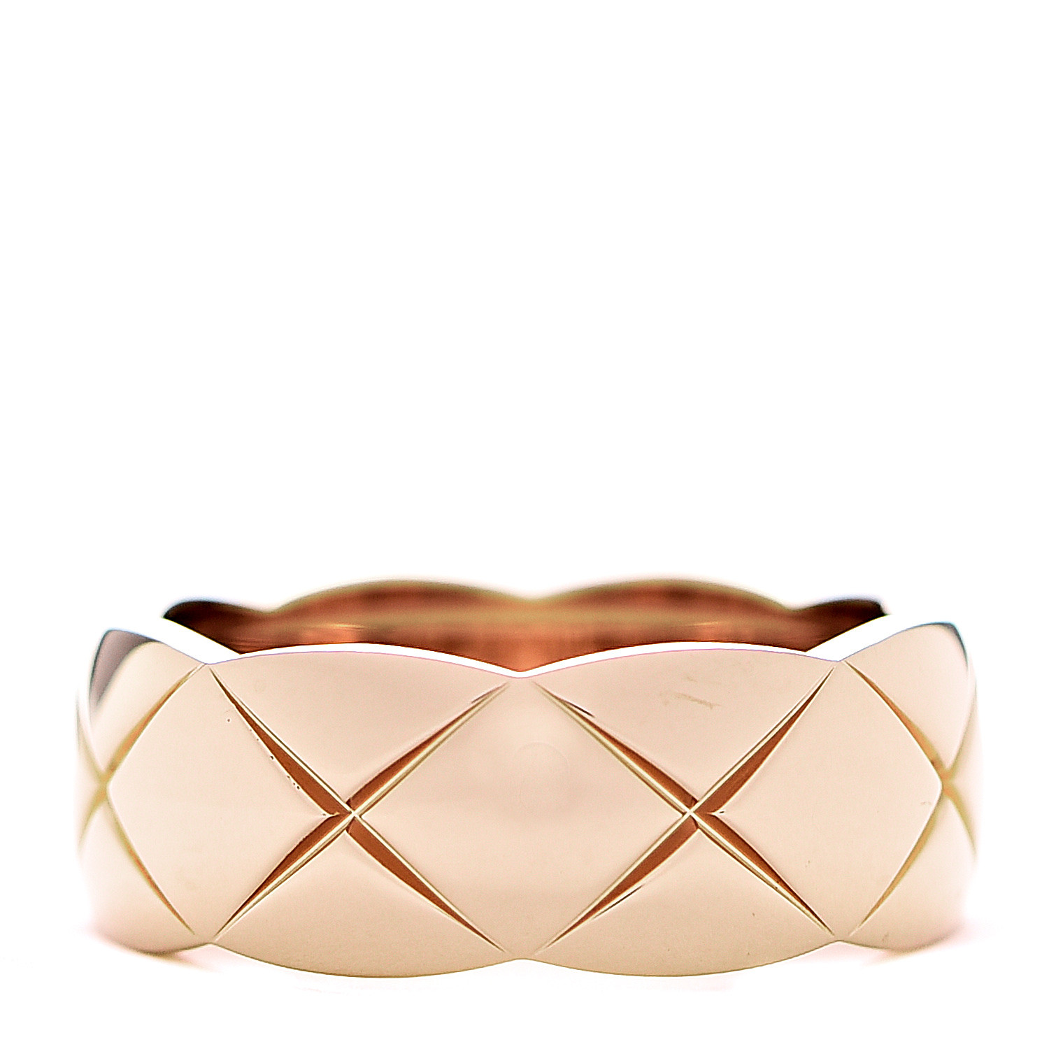 Chanel 18k Beige Gold Small Coco Crush Ring 47 4 Fashionphile