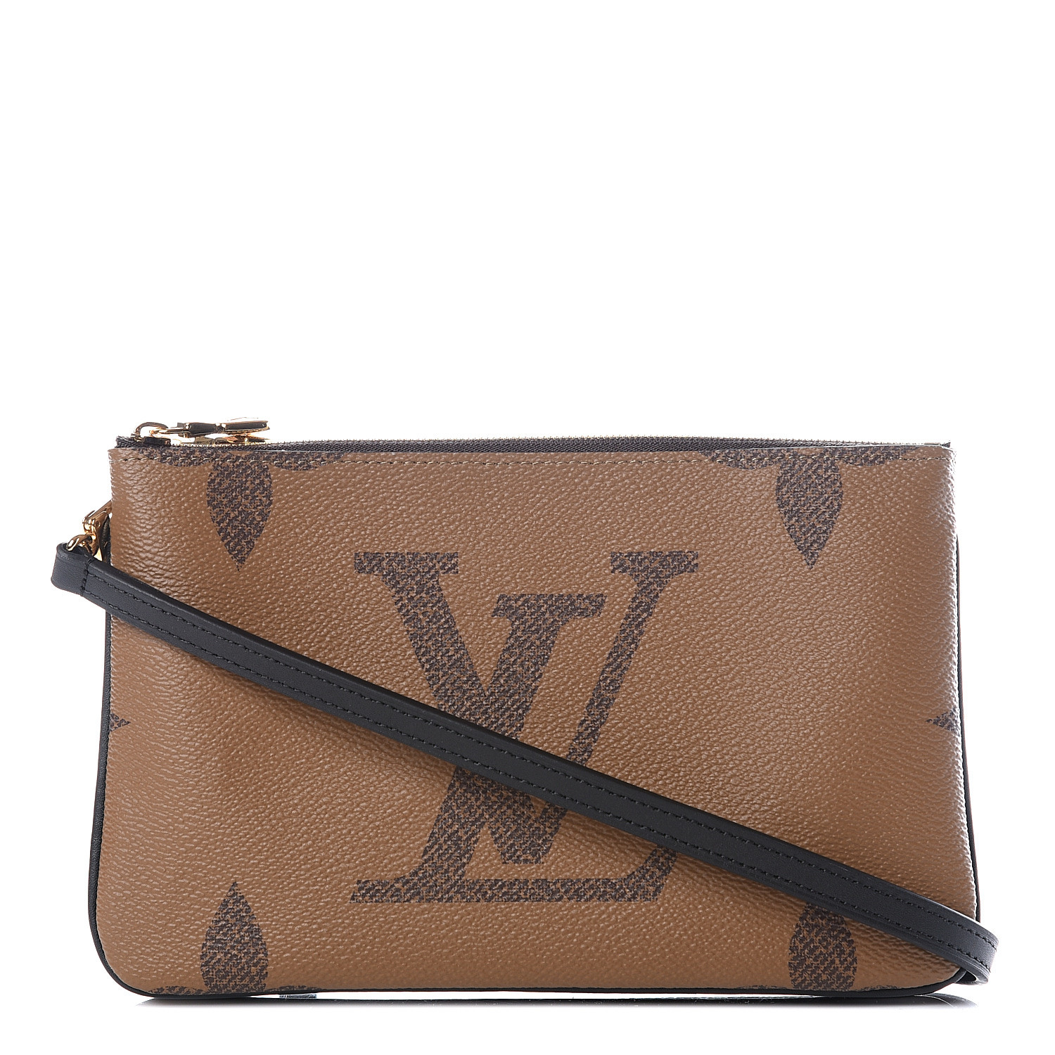 LOUIS VUITTON Reverse Monogram Giant Double Zip Pochette 547855