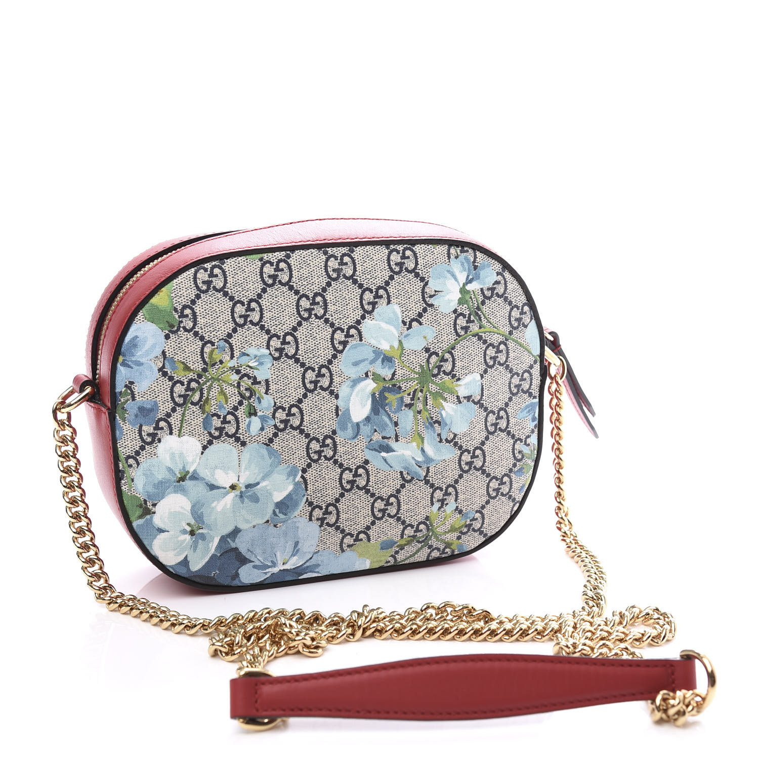 gucci blooms gg supreme mini chain crossbody bag