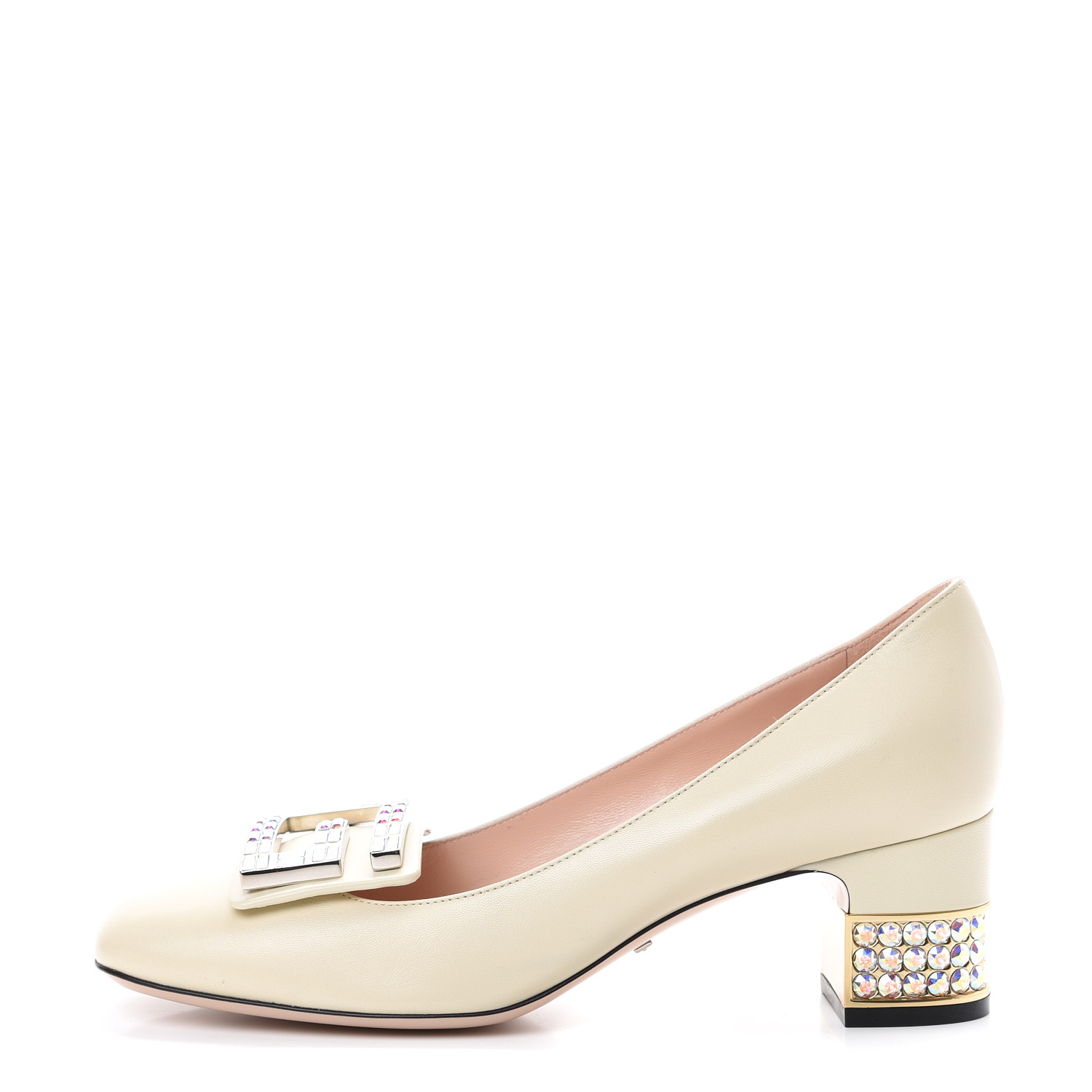 ivory court shoes mid heel