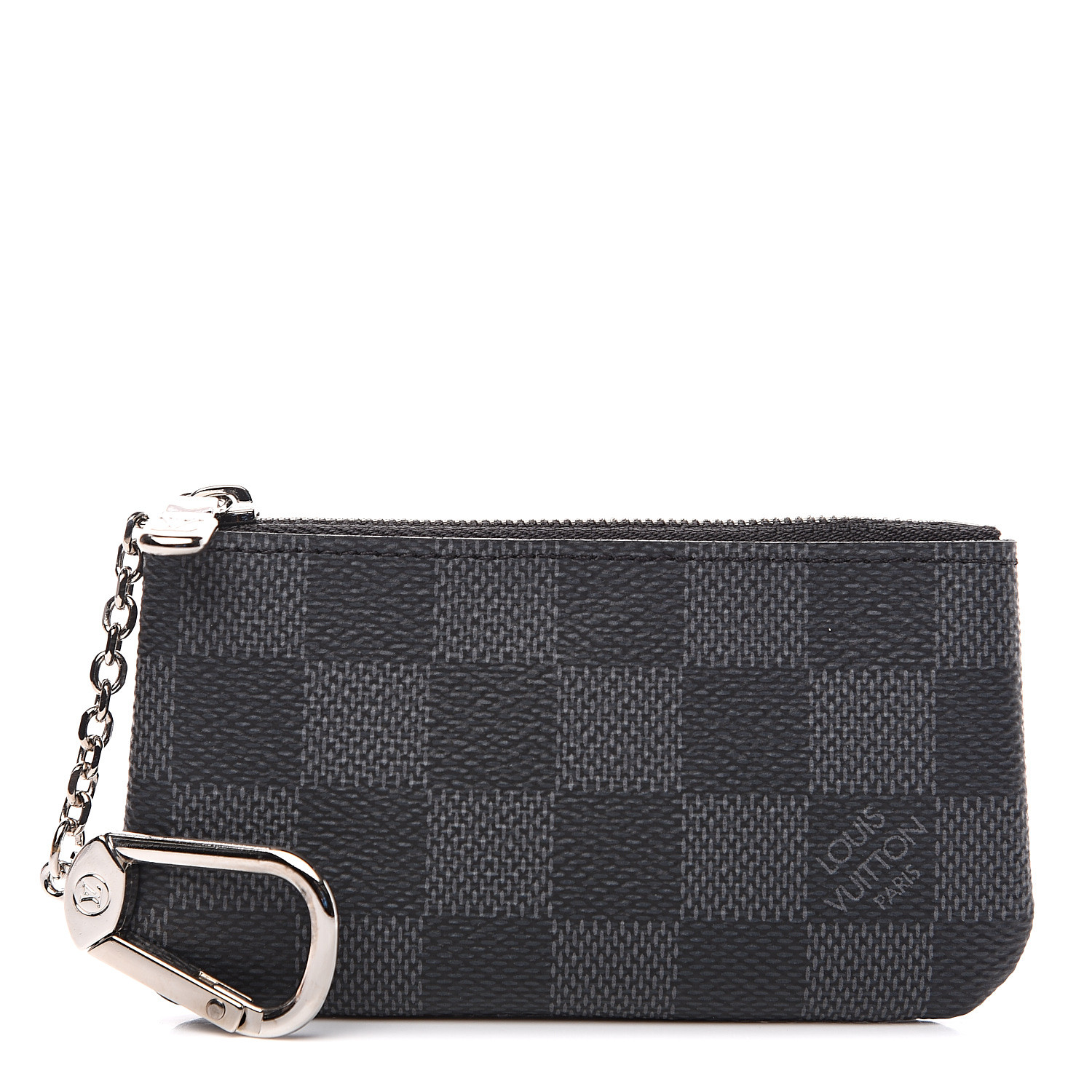 louis vuitton key pouch damier graphite