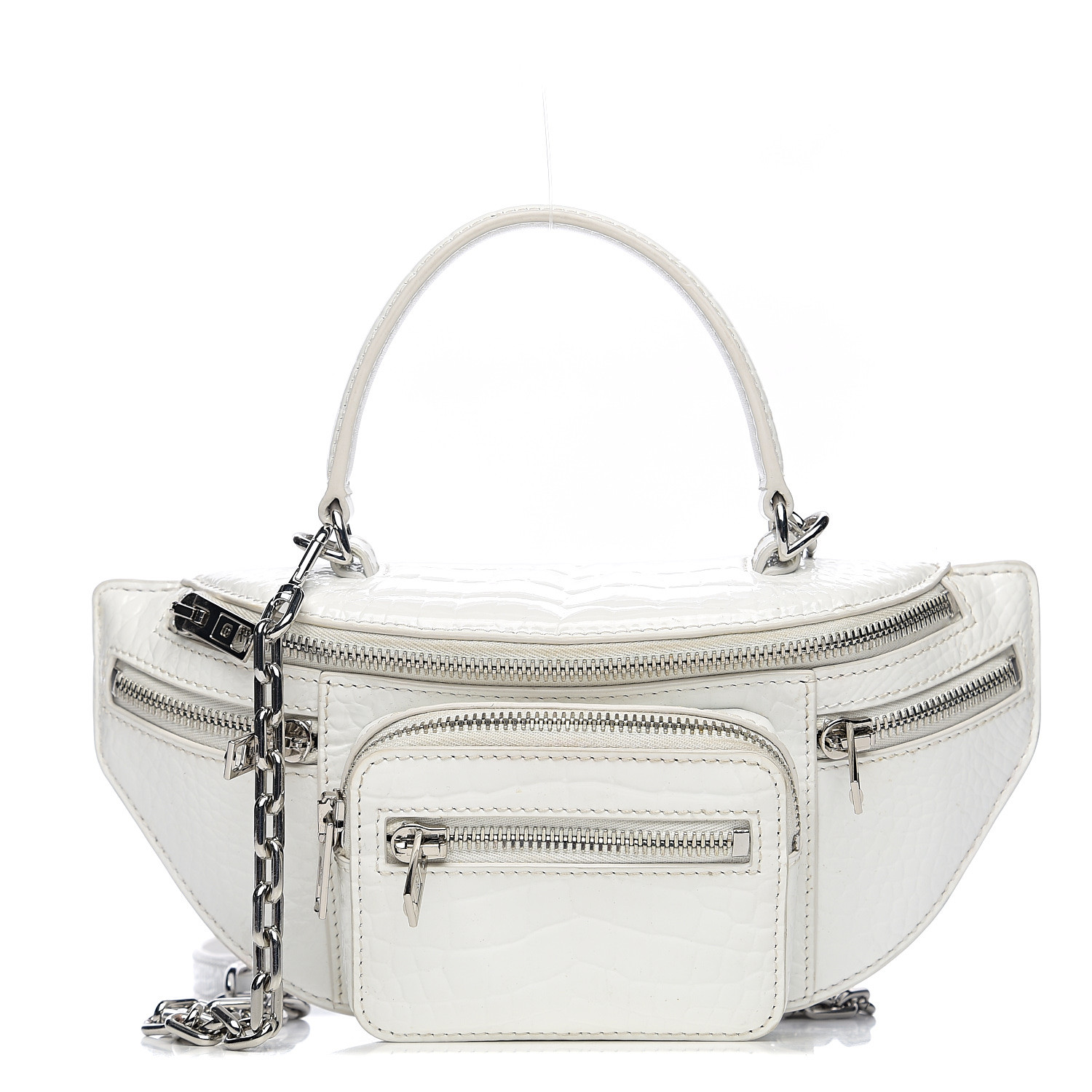 alexander wang white bag