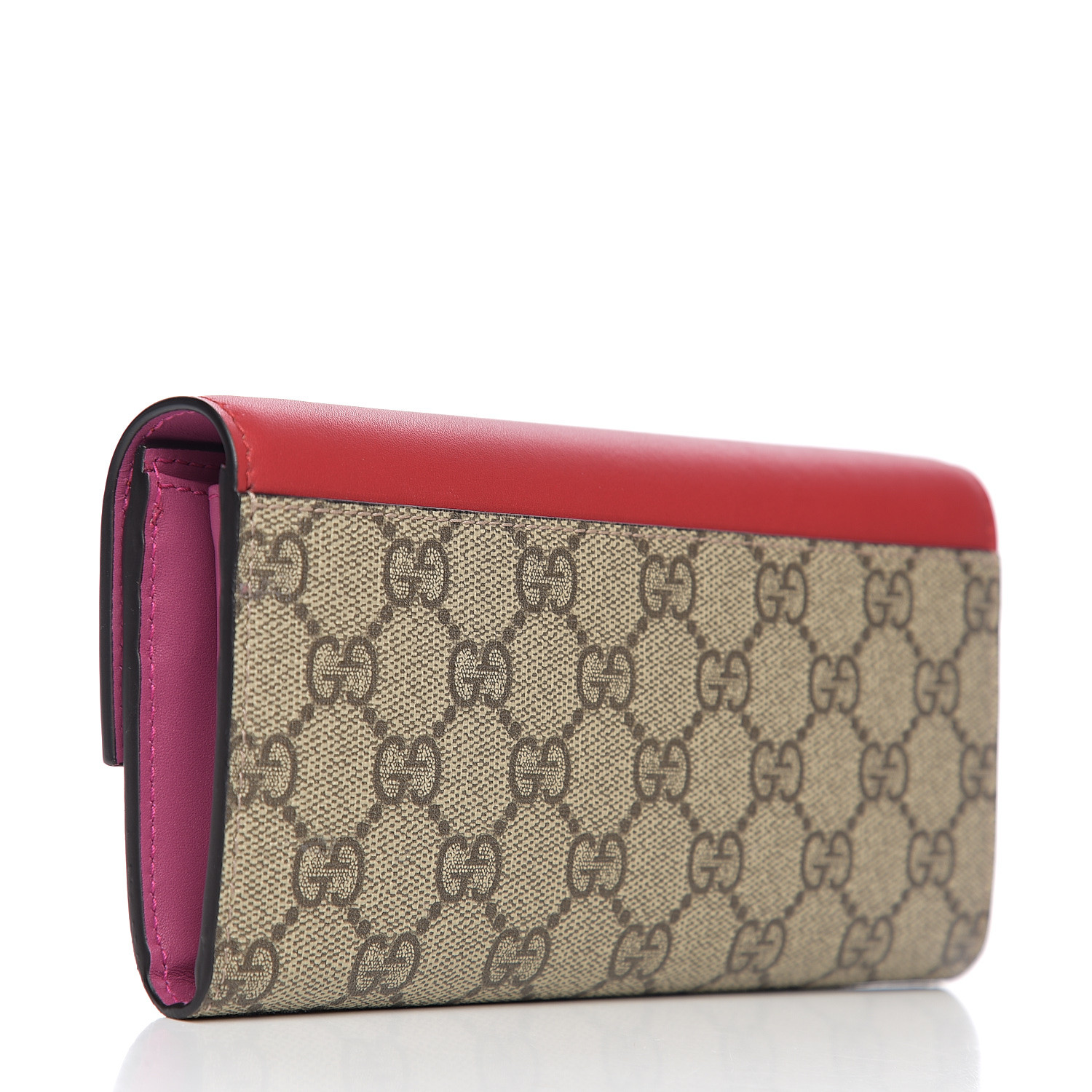 padlock continental wallet gucci