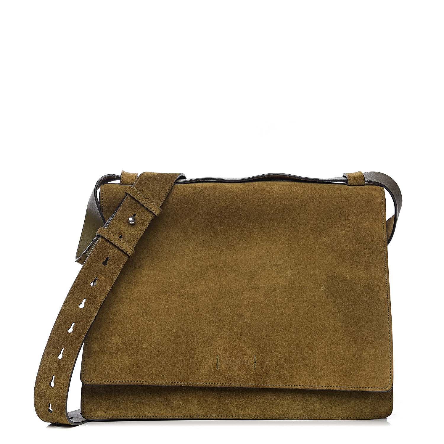 suede messenger bag