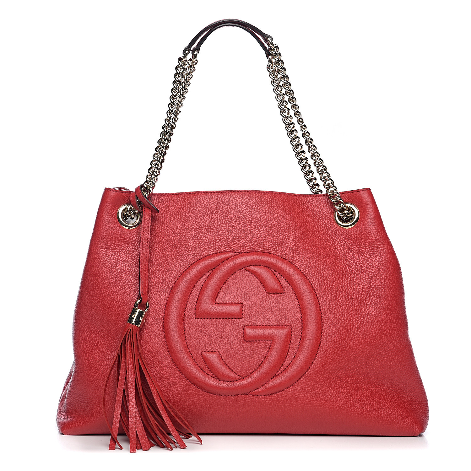 gucci pebbled calfskin medium soho