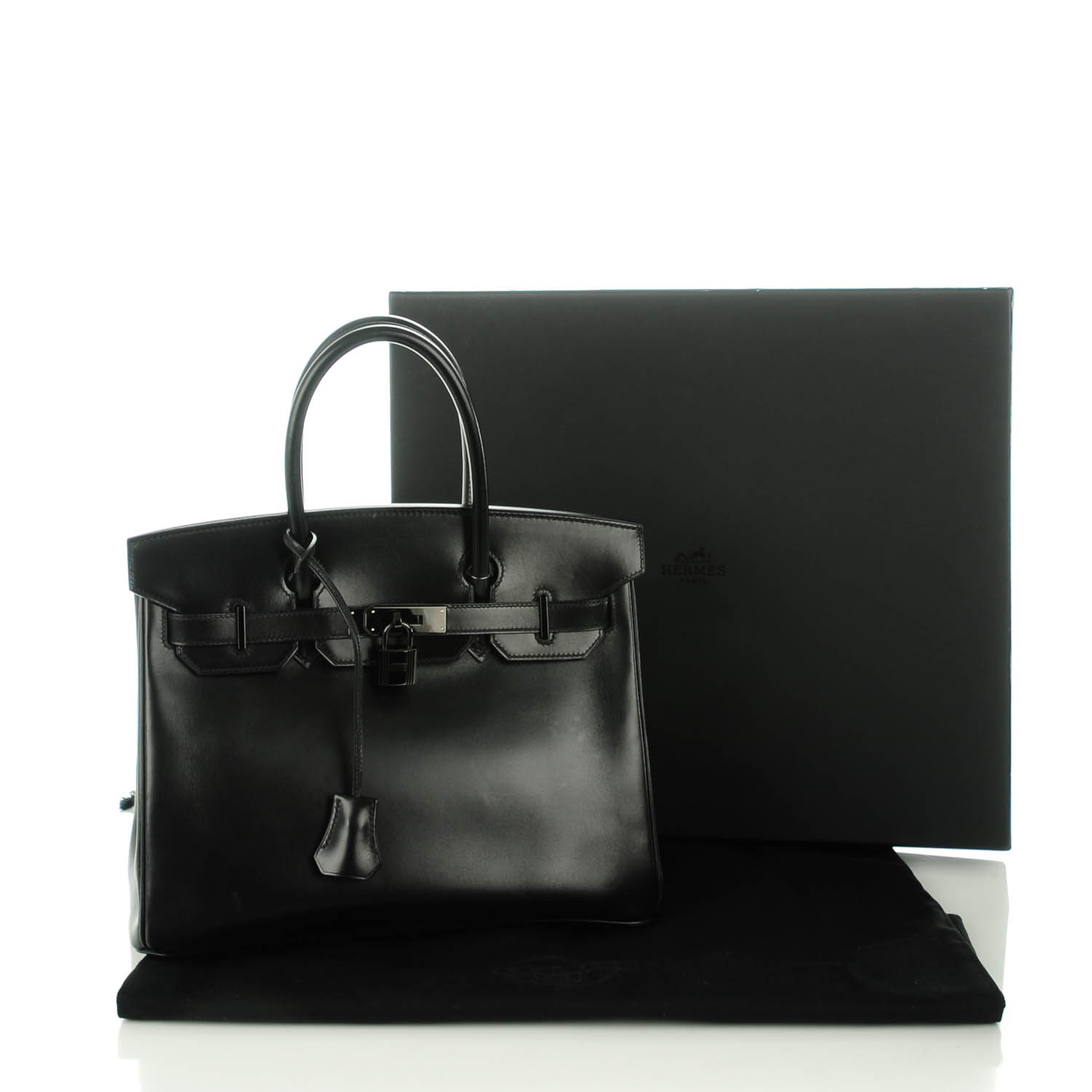 hermes birkin so black