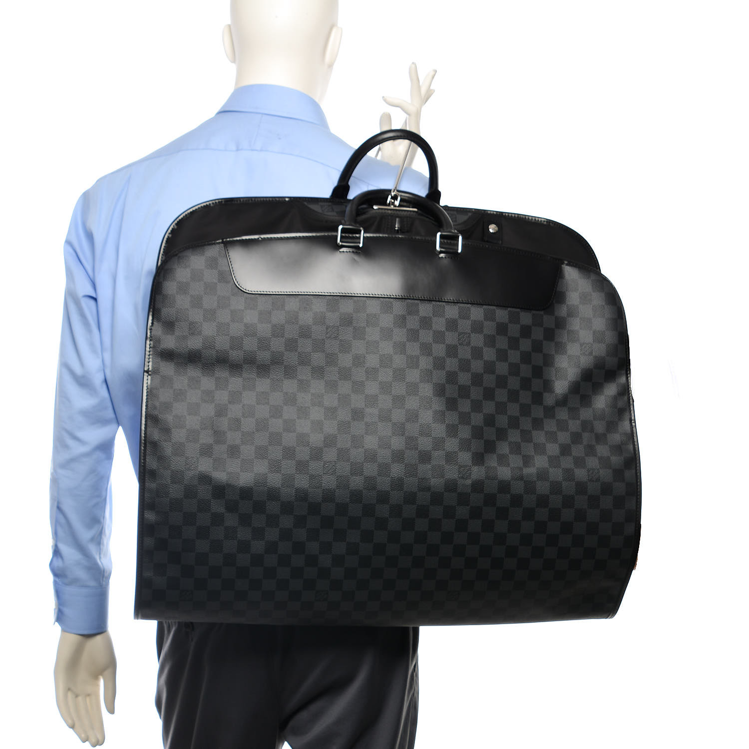 LOUIS VUITTON Damier Graphite Garment Bag 372918