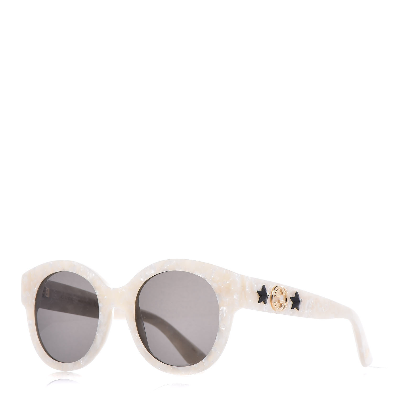 gucci sunglasses white frame